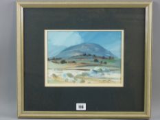 COLIN PALMER watercolour - North Wales landscape, signed, 17 x 24 cms