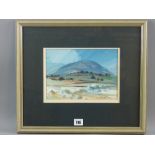 COLIN PALMER watercolour - North Wales landscape, signed, 17 x 24 cms