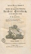 Neue historische und geographische Beschreibung beider Sicilien. Erster Band. Giuseppe Maria