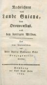 Nachrichten vom Lande Guiana, dem Orinocoflus und den dortigen Wilden. Filippo Salvadore Gilij,