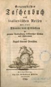 Geographisches Taschenbuch auf italienischen Reisen. Preuschen, August Gottlieb. Nicht