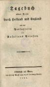 Tagebuch einer Reise durch Holland und England von der Verfasserin von Rosaliens Briefen. Sophie von