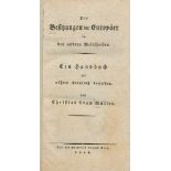 Besitzungen der Europäer in den andern Welttheilen Müller, Christian Adam, Hof 1803. Karton. Nicht