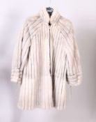 Pelzjacke. Silbergrauer Nerz. Gr. 40/42. By Tarja Niskanen of Finland. Start Price €80