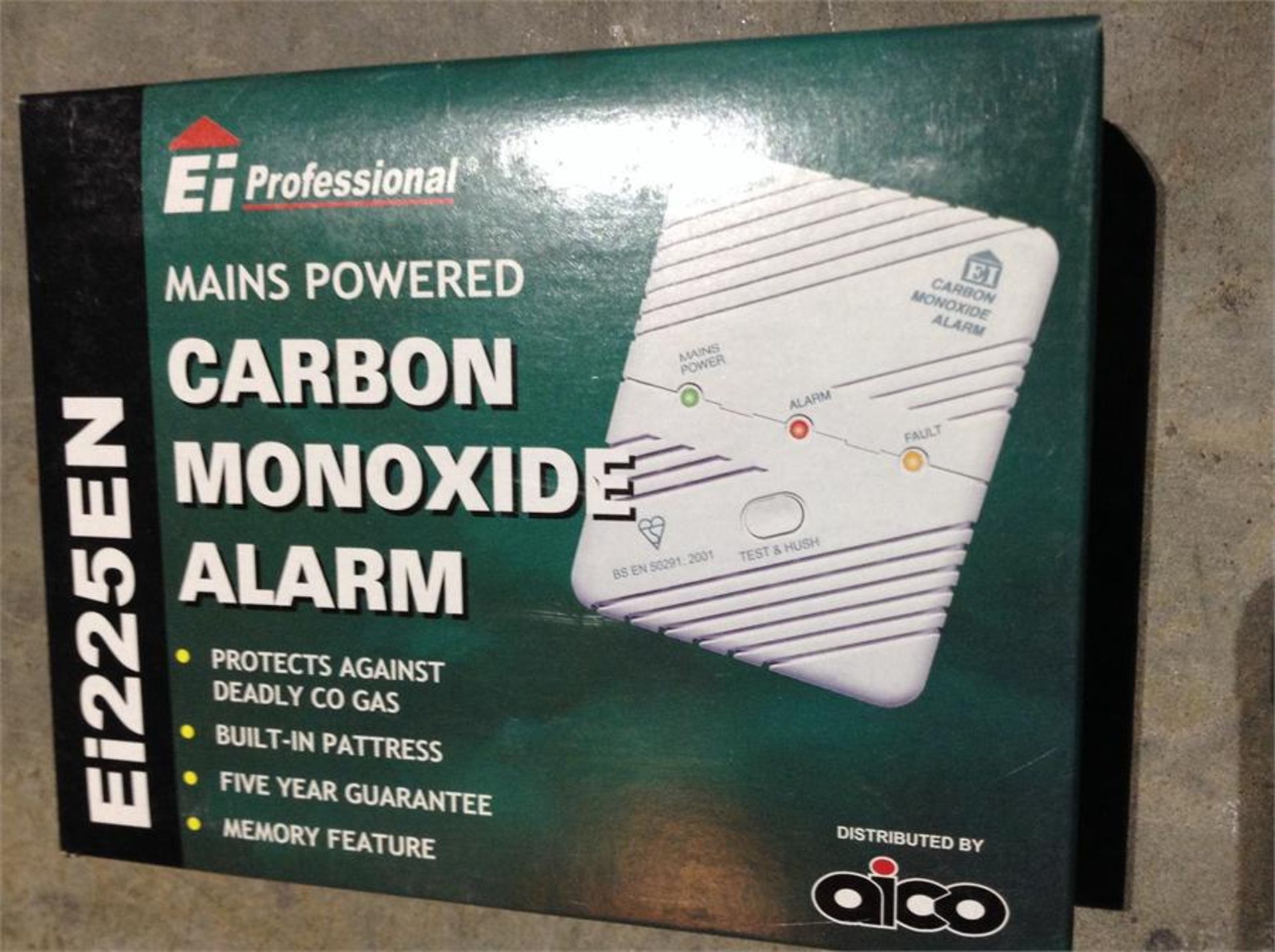 Carbon monoxide alarm new