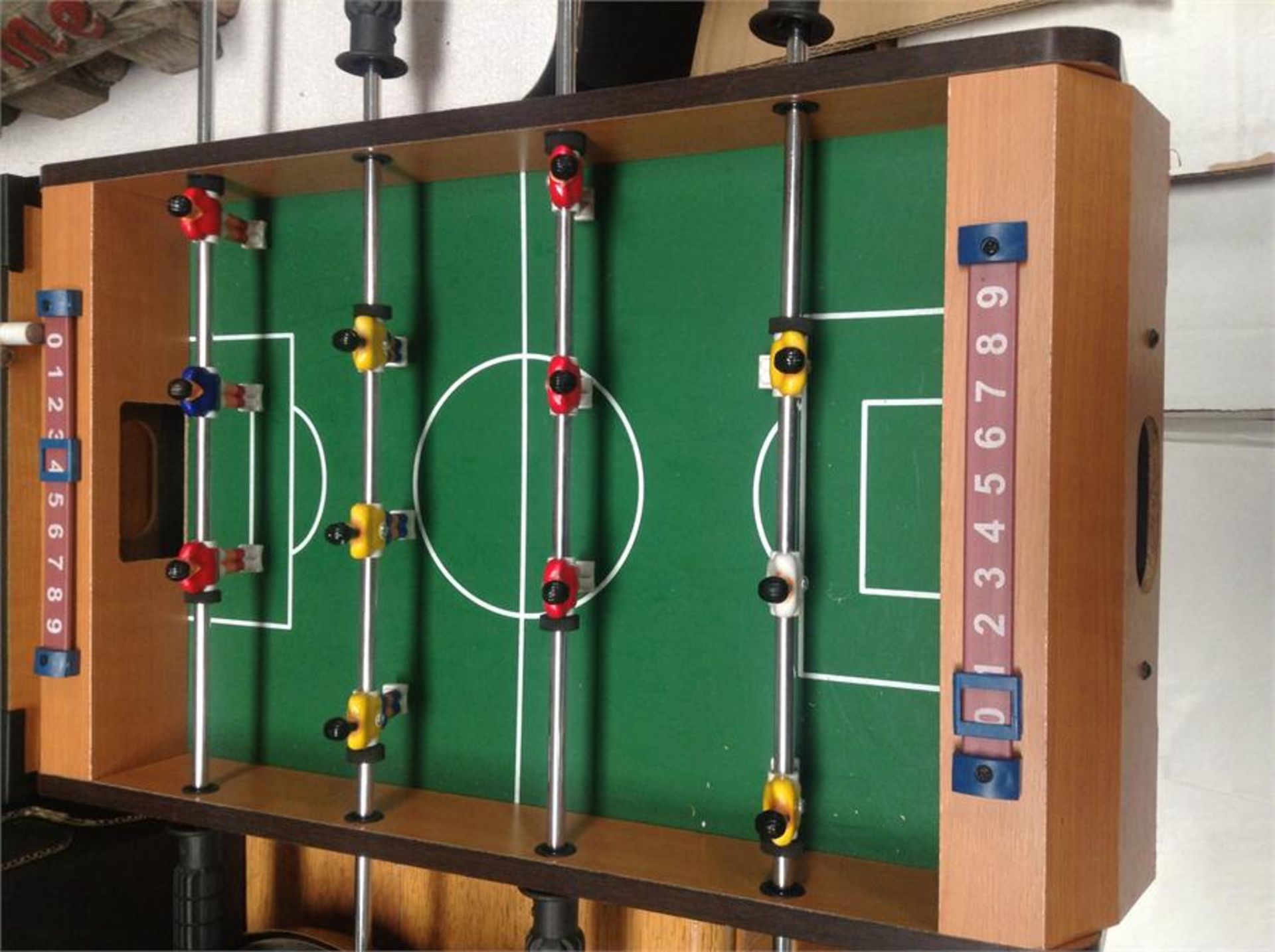 One table top football game