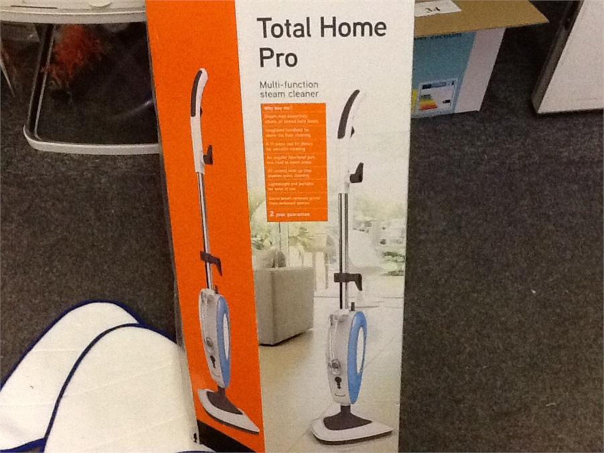 Vax total home pro multi-function steam cleaner.working. Boxed - Image 2 of 2