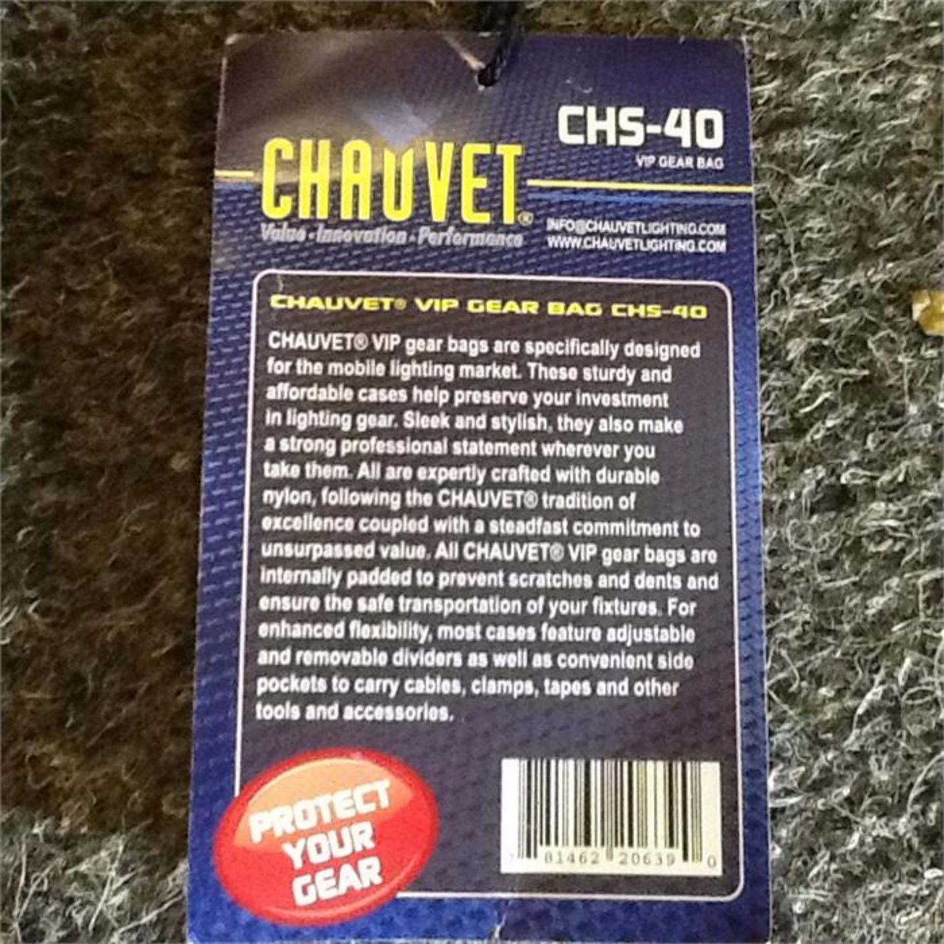 Chauvet  CHS-40 vip gear bag - Image 6 of 10