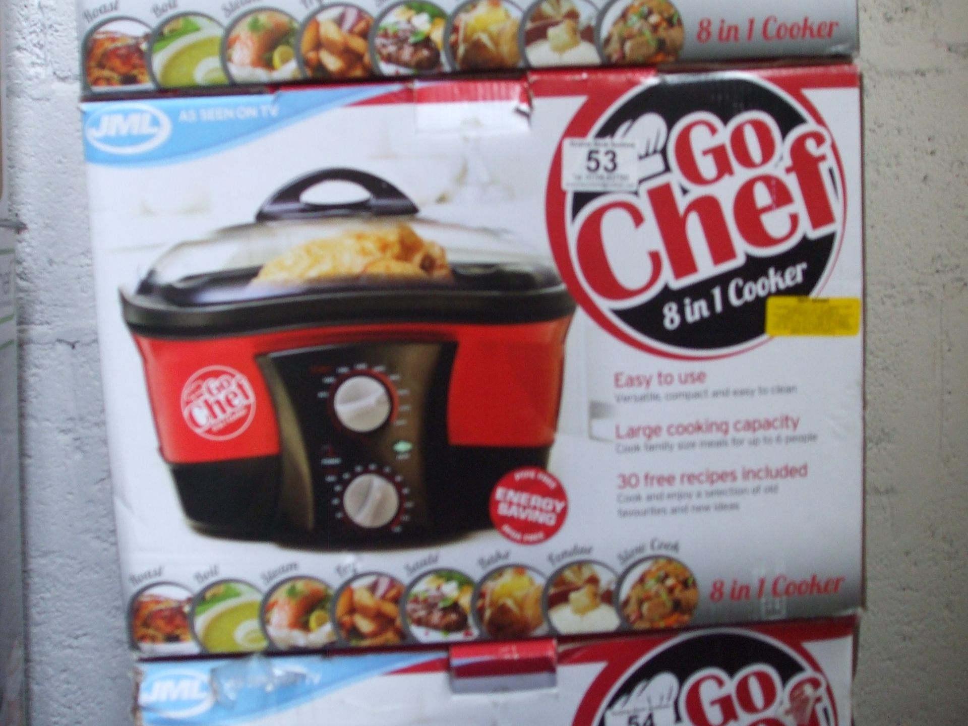 JML Go Chef 8 in 1 Cooker(boxed & Tested)