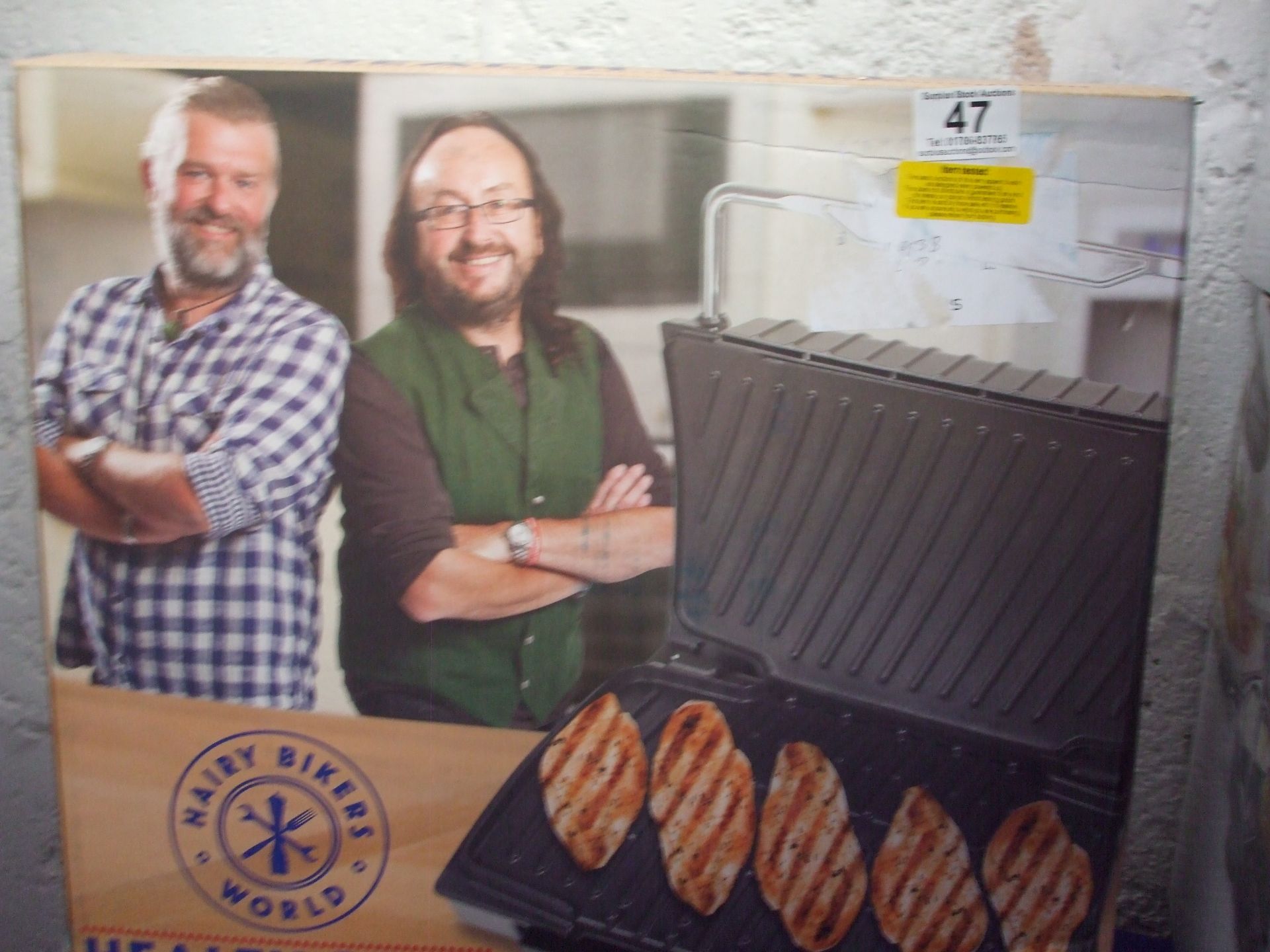 Hairy Bikers Health Grill Large(boxed & Tested)