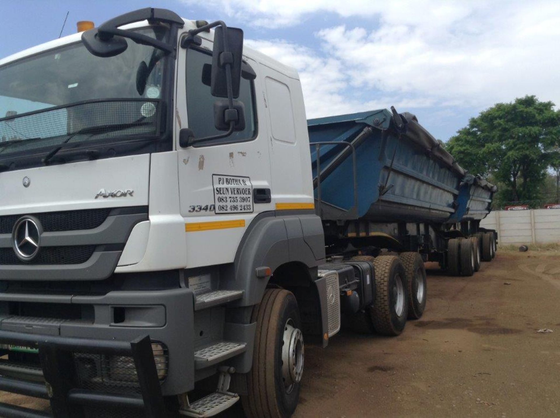 2012 MERCEDES BENZ 33.40 6X4 TRUCK TRACTOR