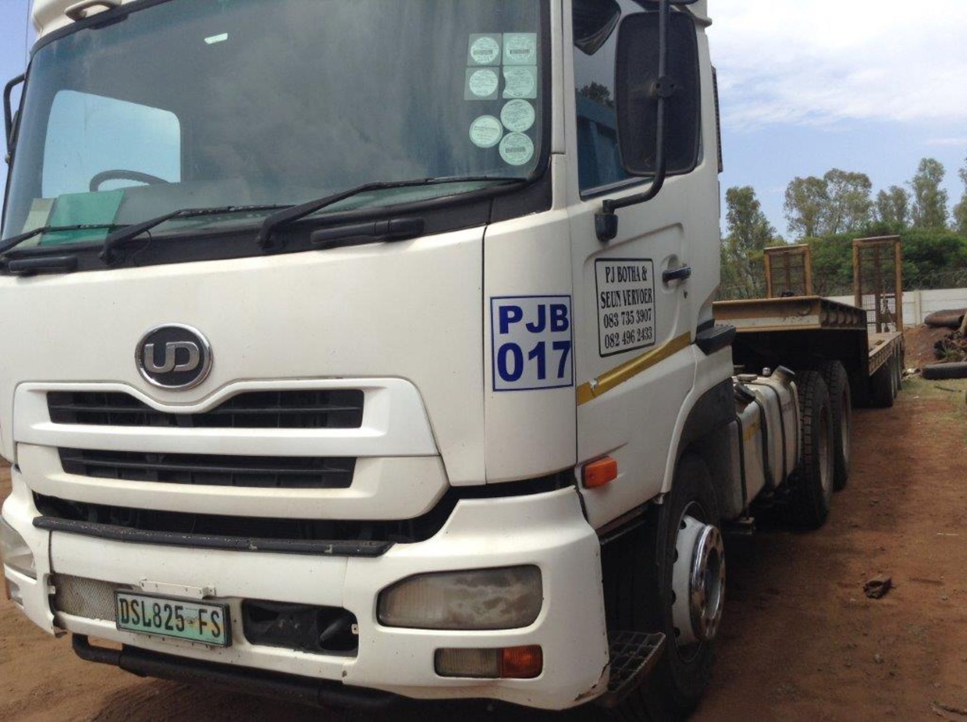 2008 NISSAN UD 460 H/ROOF 6X4 TRUCK TRACTOR