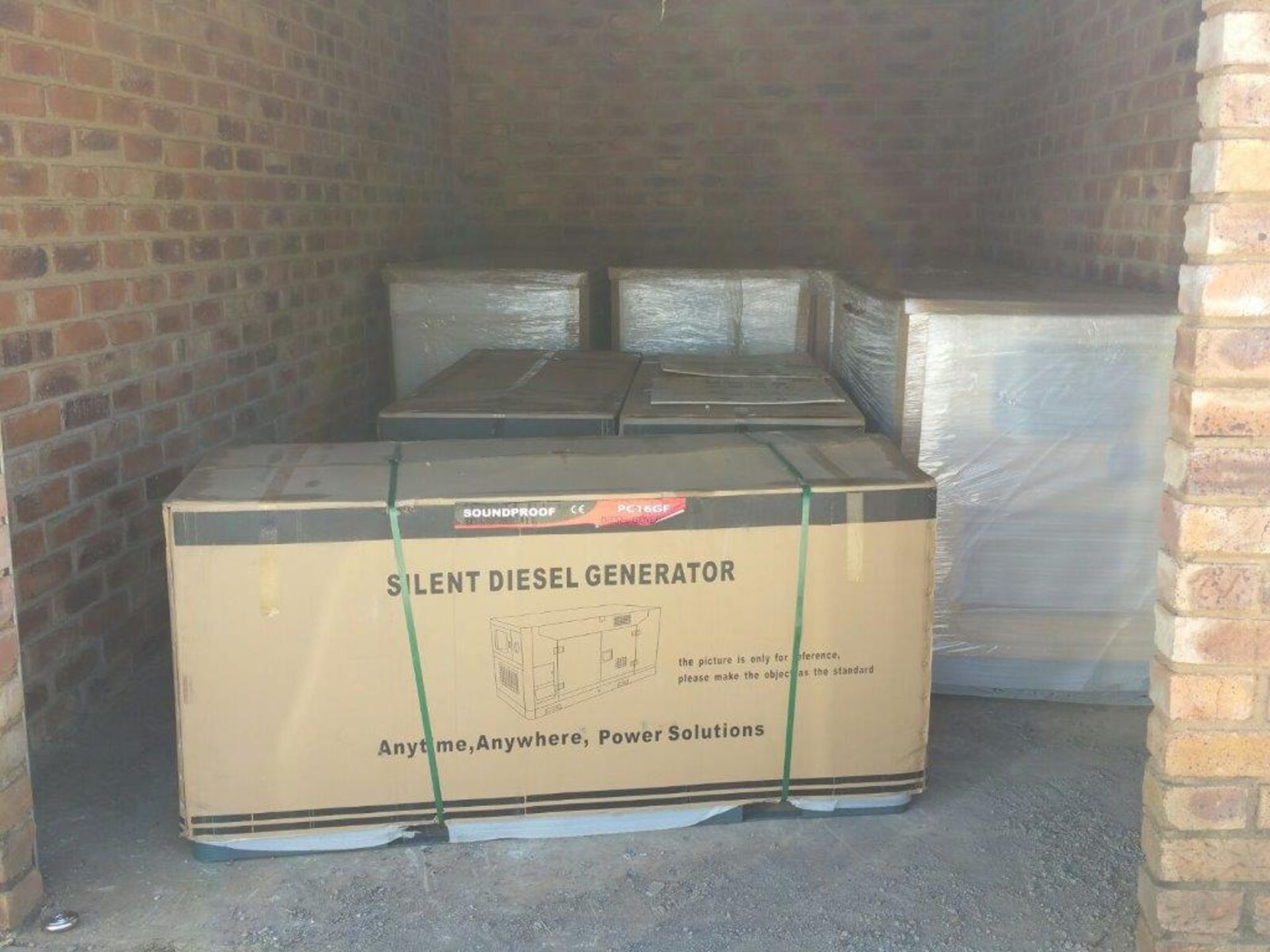 42.5 KVA PC47GF DIESEL GENERATOR - SILENT (NEVER BEEN USED STILL IN BOXES) - Image 2 of 6