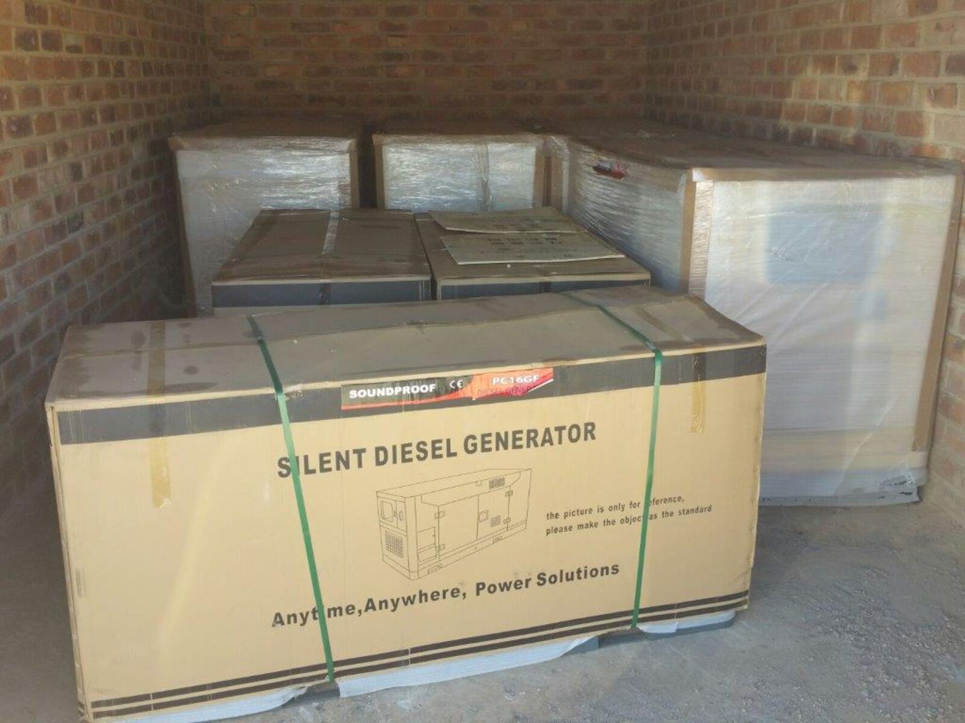 16KVA PC16GF DIESEL GENERATOR - SILENT (NEVER BEEN USED STILL IN BOXES) - Image 5 of 8