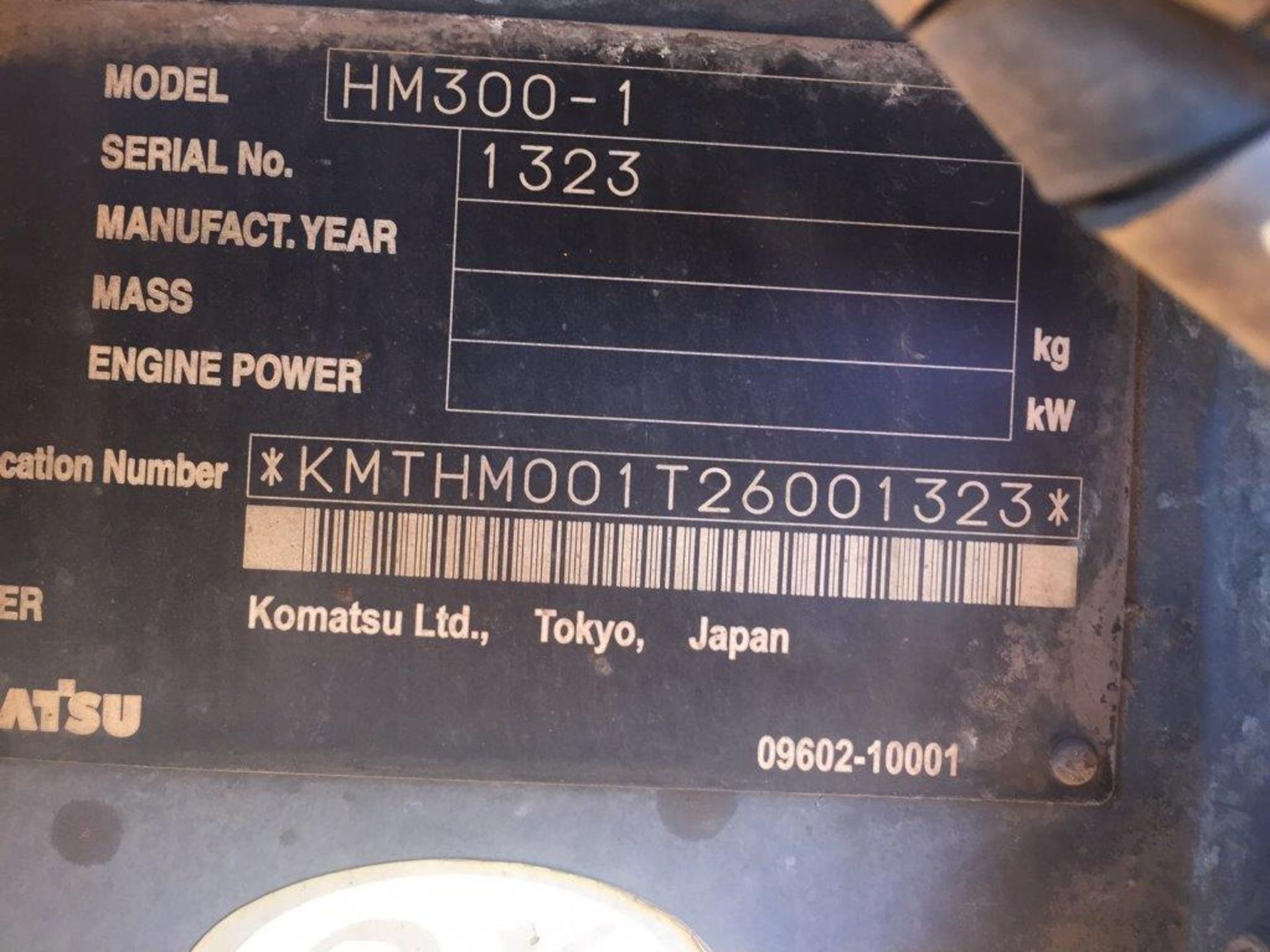 KOMATSU HM300-1 6X6 ADT - Image 5 of 8