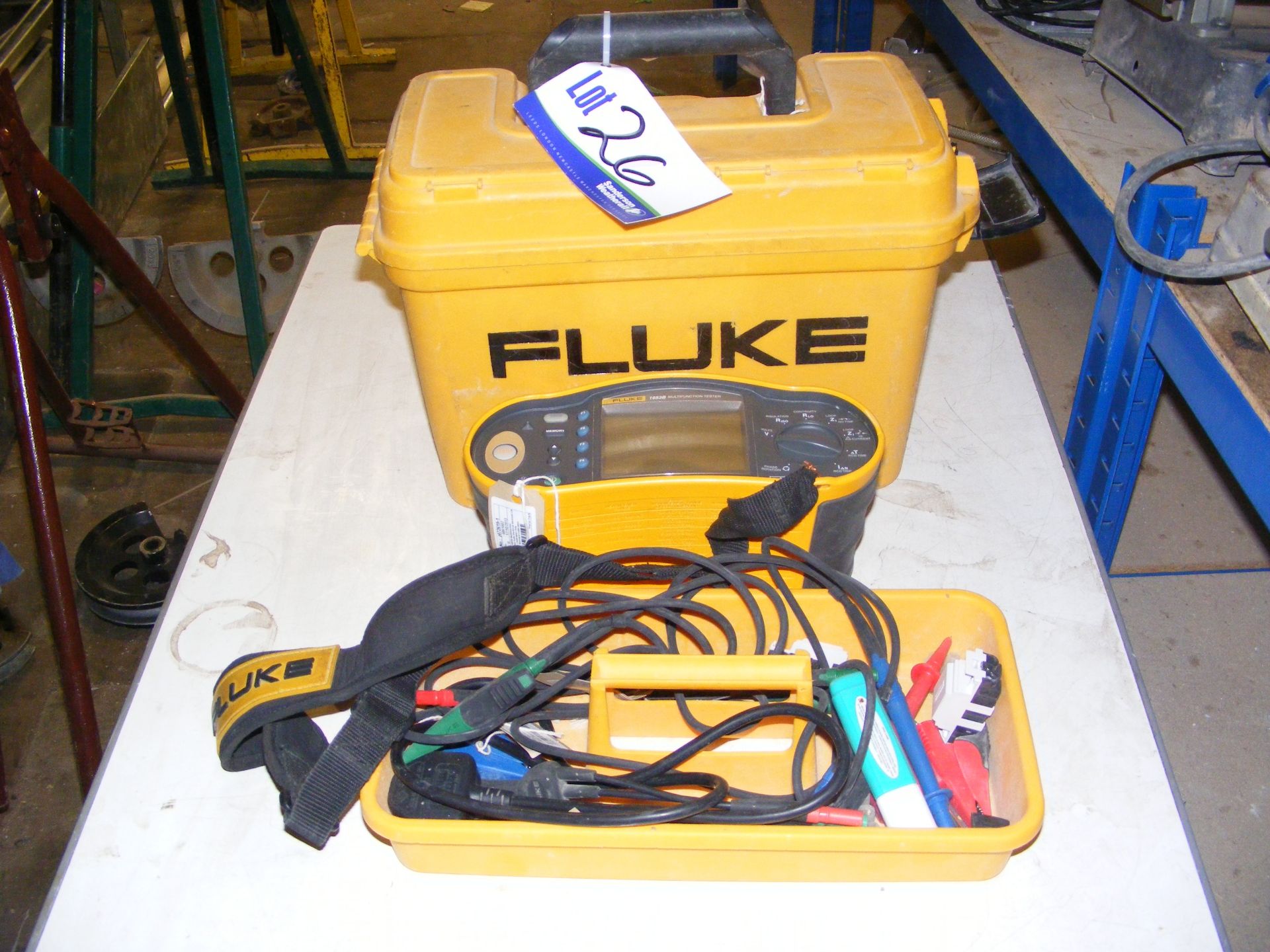 Fluke 1635B Multifunction Tester, with probes and carry case