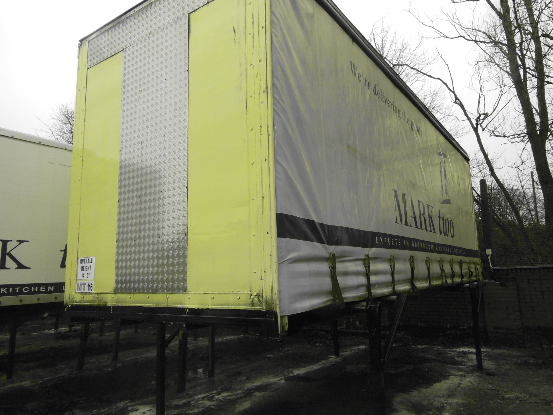 25ft Curtainside Demountable Body, MT116 - Image 3 of 4