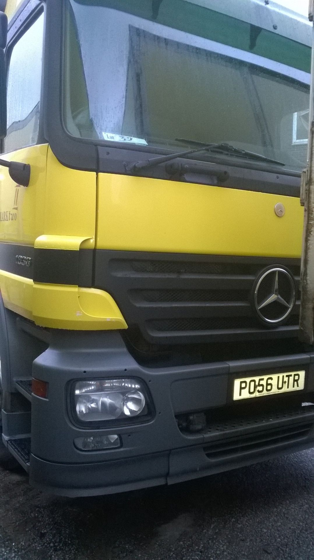 Mercedes Actros 1836L 4x2 Semi Auto 16ft Drawbar Demountable Rigid, registration no. PO56 UTR