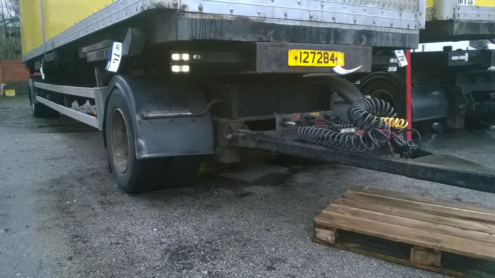 Cartwright DMCC16A Two Axle 32ft Drawbar Demountable Trailer, reference: 127284, no. 030303