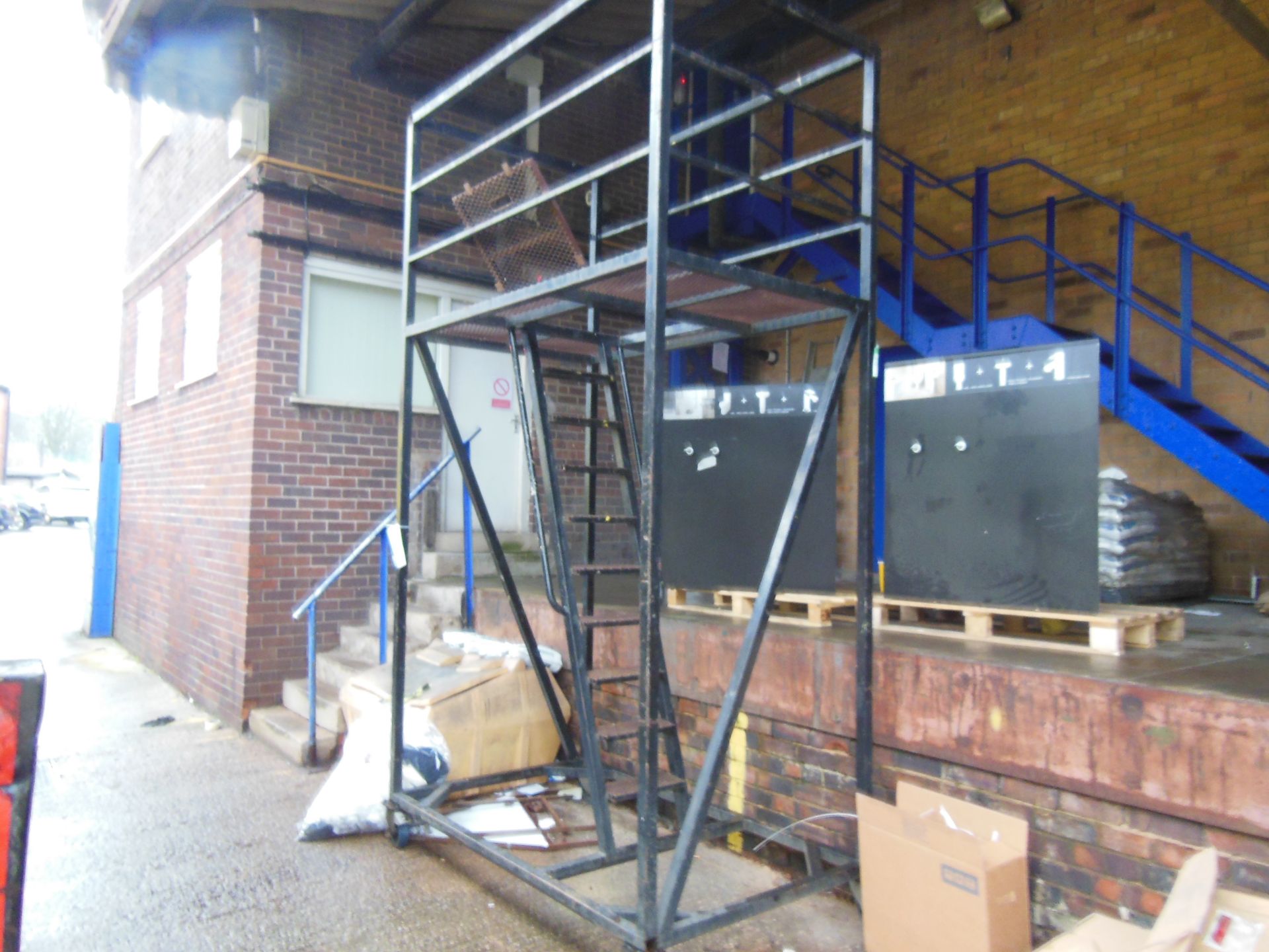 Mobile Steel Access Work Platform