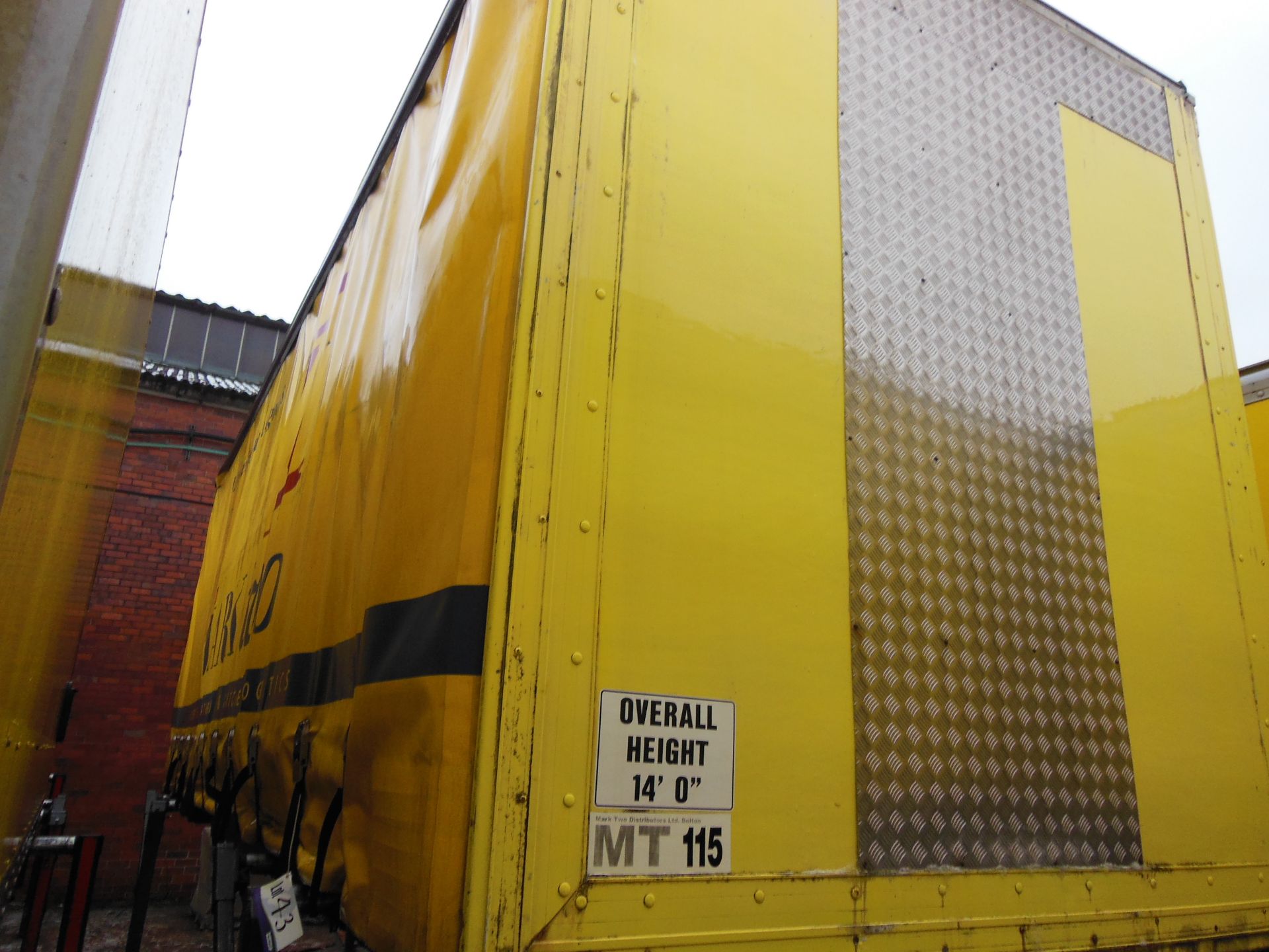 25ft Curtainside Demountable Body, MT115