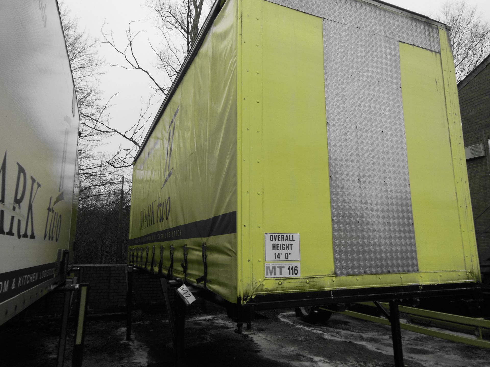 25ft Curtainside Demountable Body, MT116 - Image 2 of 4