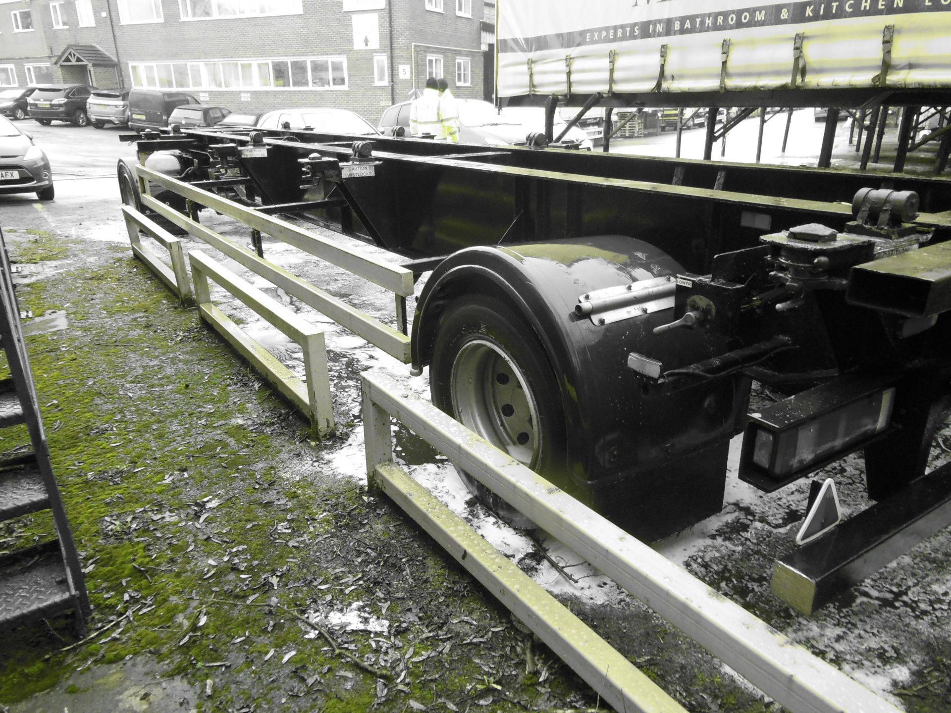 Cartwright DMCC16A Two Axle 32ft Drawbar Demountable Trailer, reference: C106821 - Image 3 of 6