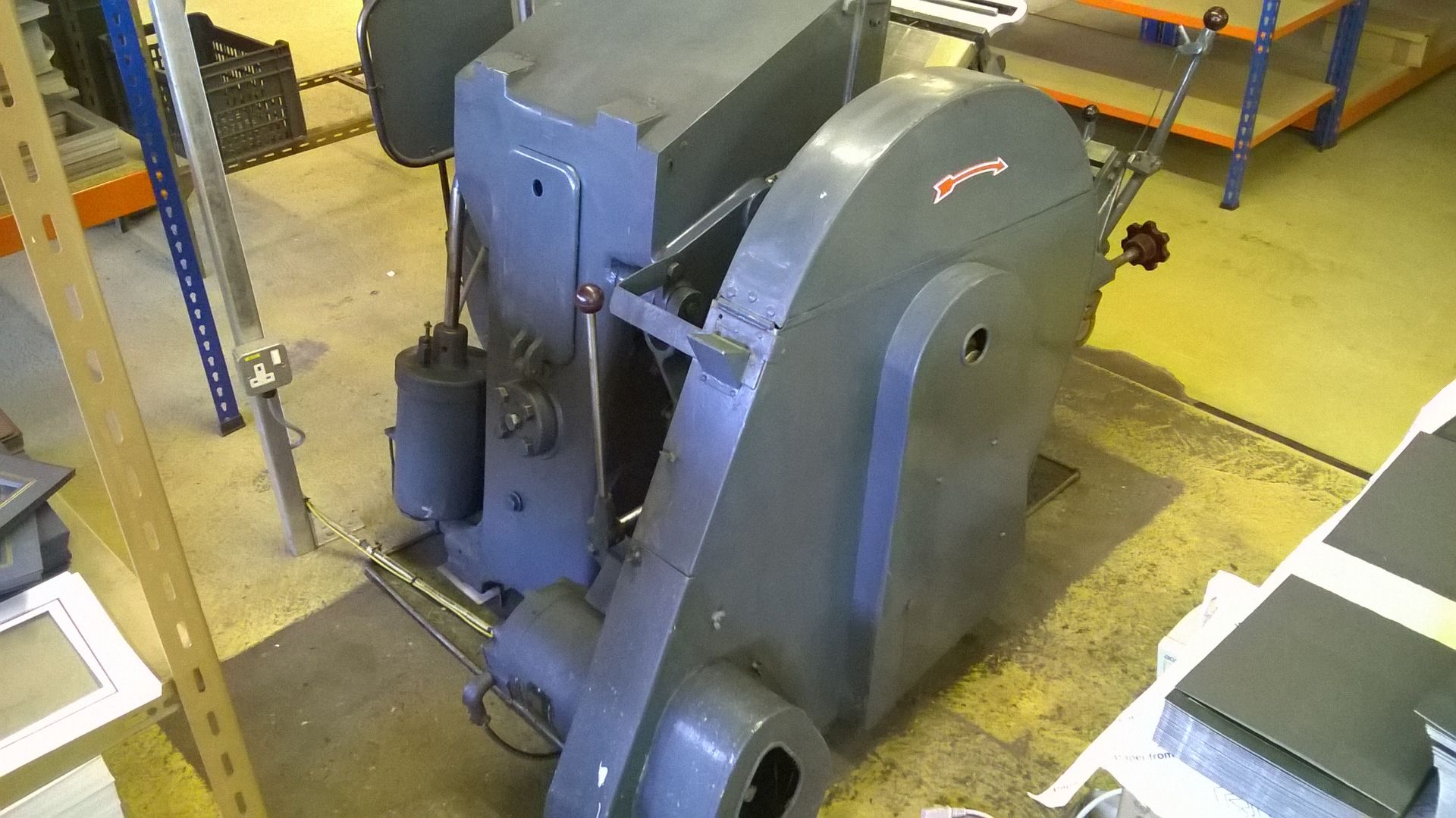 Thompson 10inch x 15inch Cutting and Creasing Platen Press, 3 Phase - Image 3 of 3