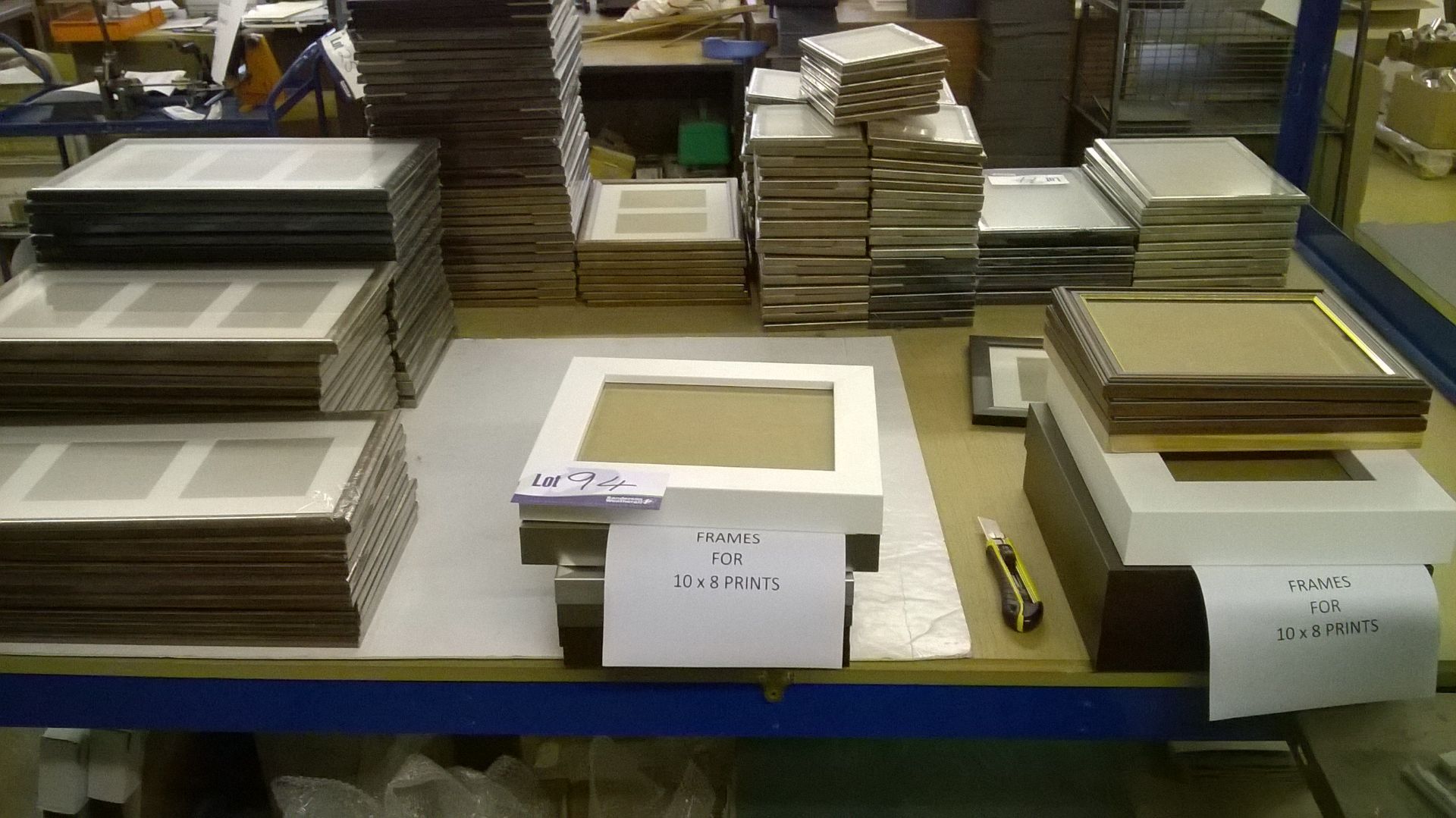 247 Assorted Picture Frames as Lotted