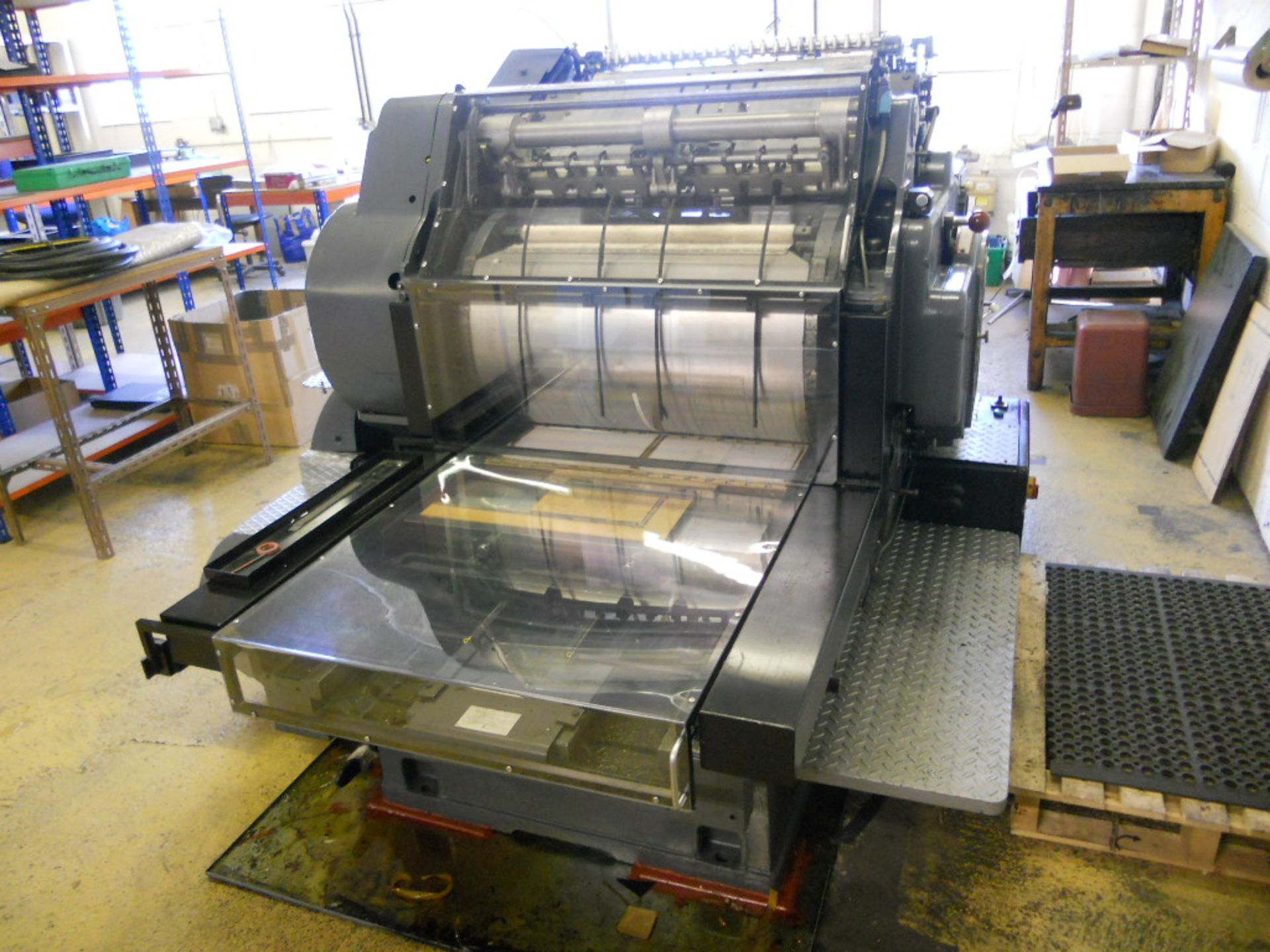 Heidelberg SBG 56cm x 77cm Cutting and Creasing Cylinder Press, 3 Phase, (Professionally Rebuilt - Image 4 of 5