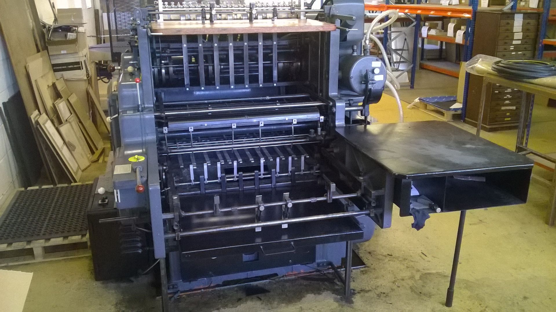 Heidelberg SBG 56cm x 77cm Cutting and Creasing Cylinder Press, 3 Phase, (Professionally Rebuilt - Image 3 of 5
