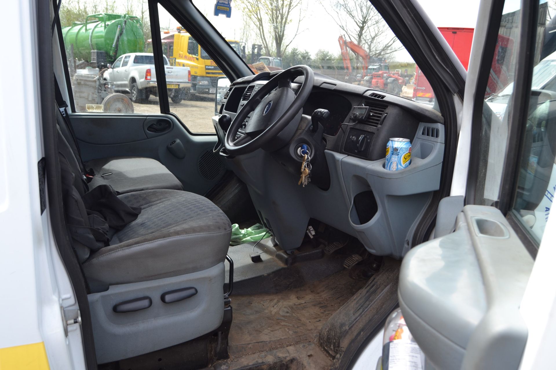 Ford TRANSIT 140T350LWB TDCi HI-TOP PANEL VAN, registration no. MV09 UFH, date first registered 02/ - Image 6 of 7