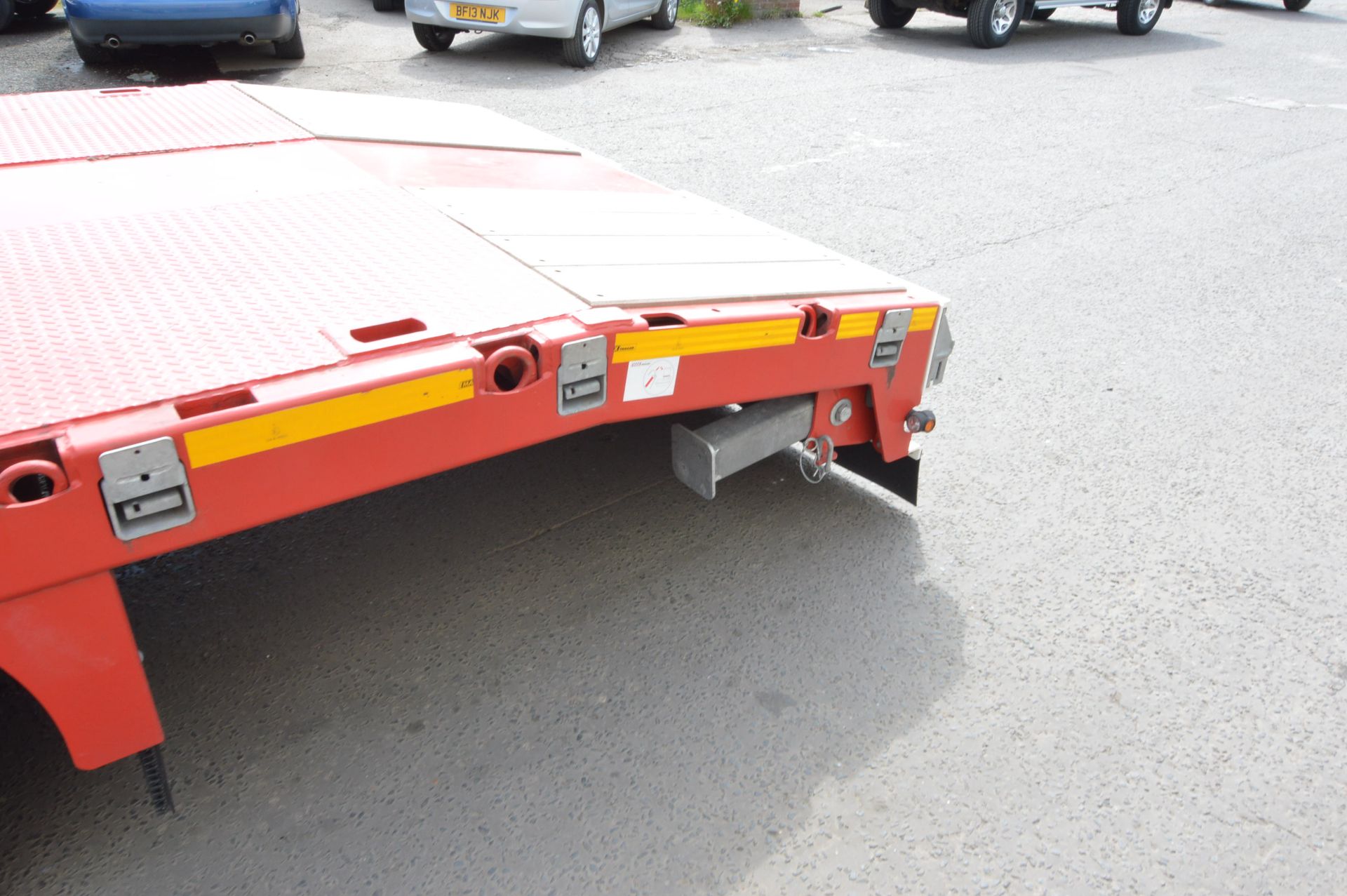 Faymonville Wabco MAX Trailer MAX100 TRI-AXLE 6M EXTENDABLE LOW LOADER SEMI TRAILER, chassis no. - Image 11 of 14