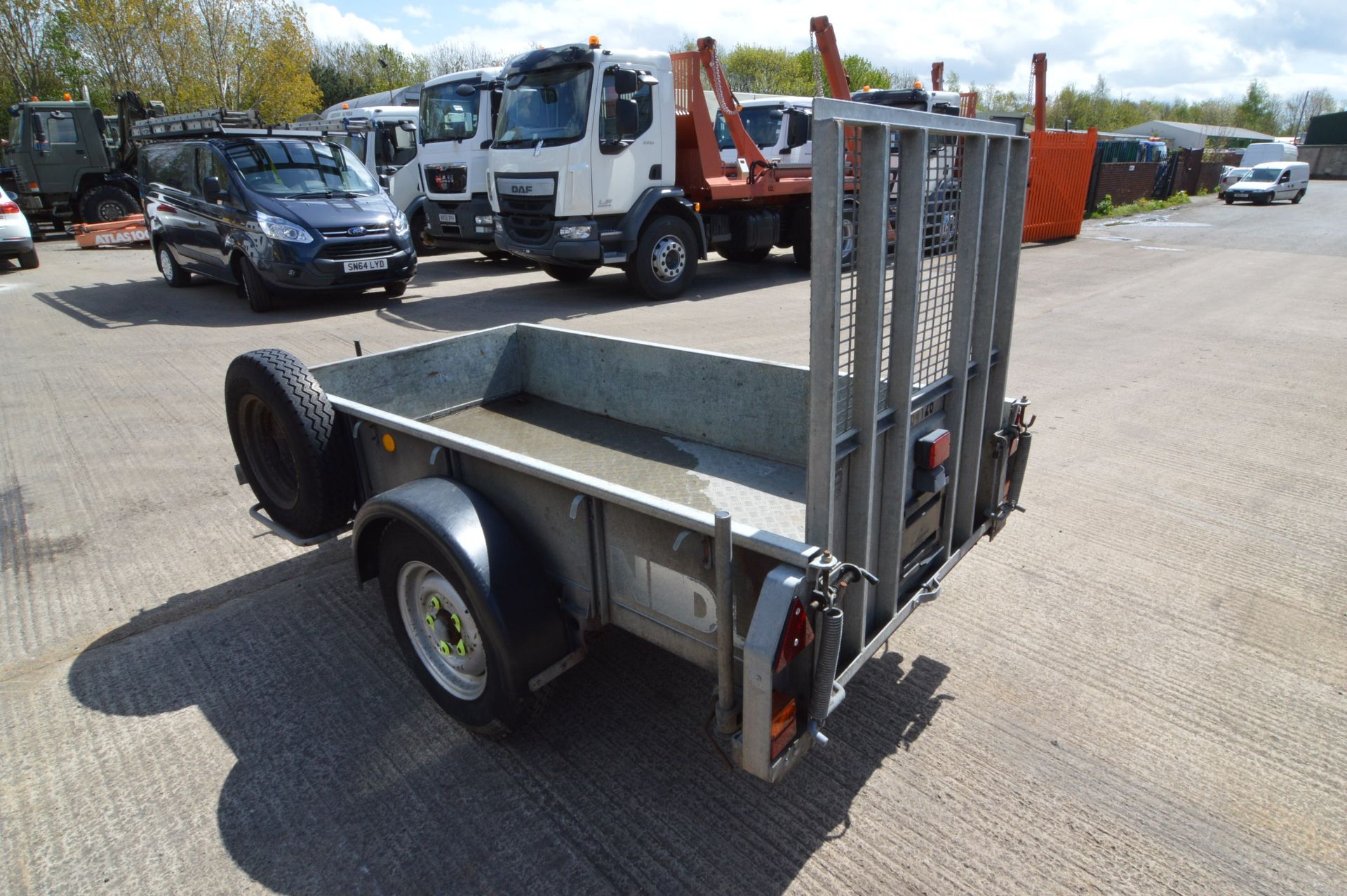 Ifor Williams GD84G Single Axle Plant Trailer, serial no. SCK20000030371124 (please note 5% Buyers - Image 2 of 2
