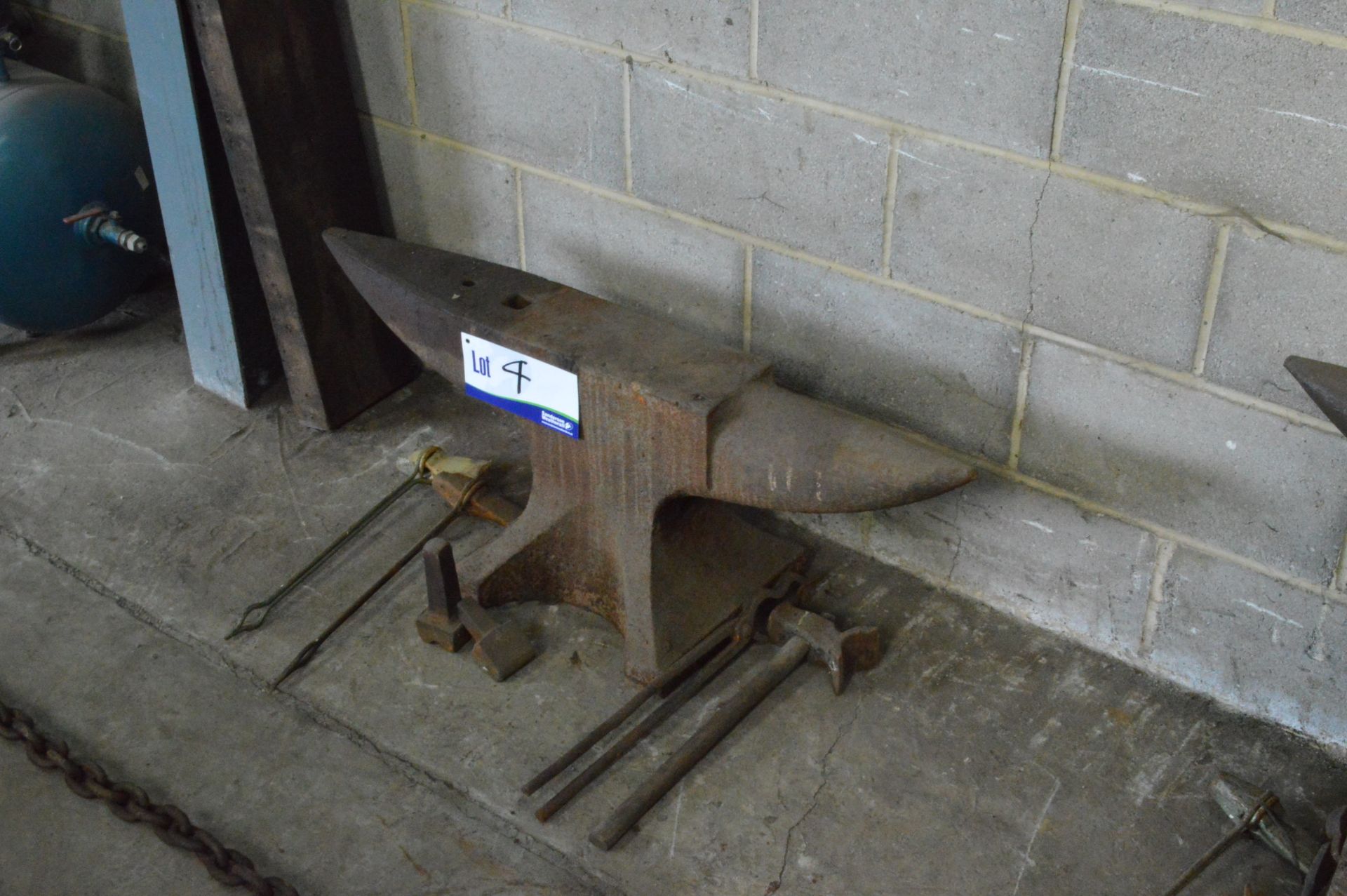 Double Bick Anvil, with tooling, as set out