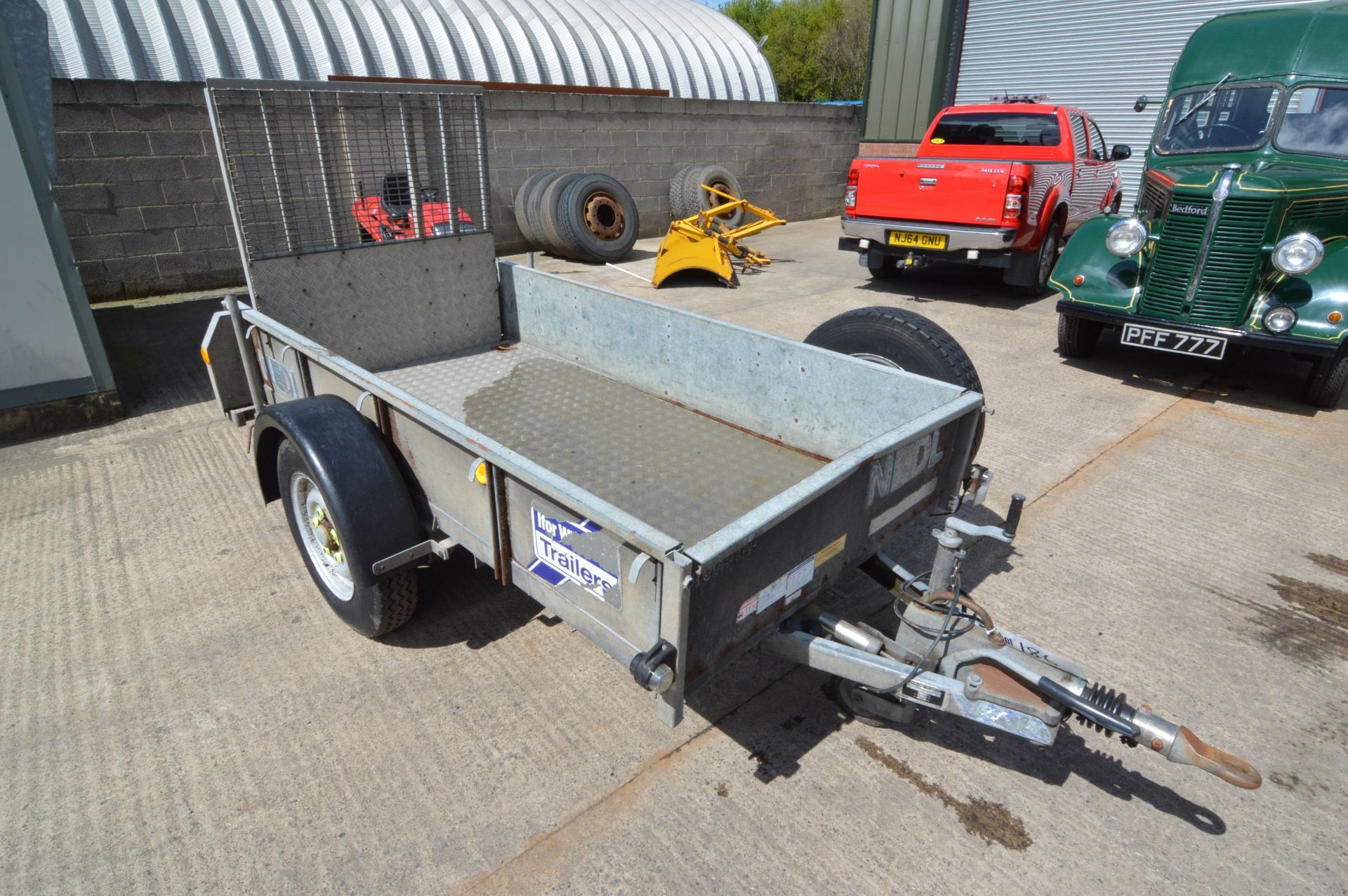 Ifor Williams GD84G Single Axle Plant Trailer, serial no. SCK20000030371124 (please note 5% Buyers
