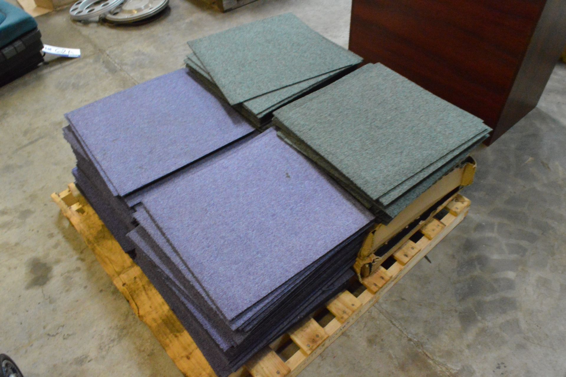 Carpet Tiles, as set out, each 500mm x 500mm