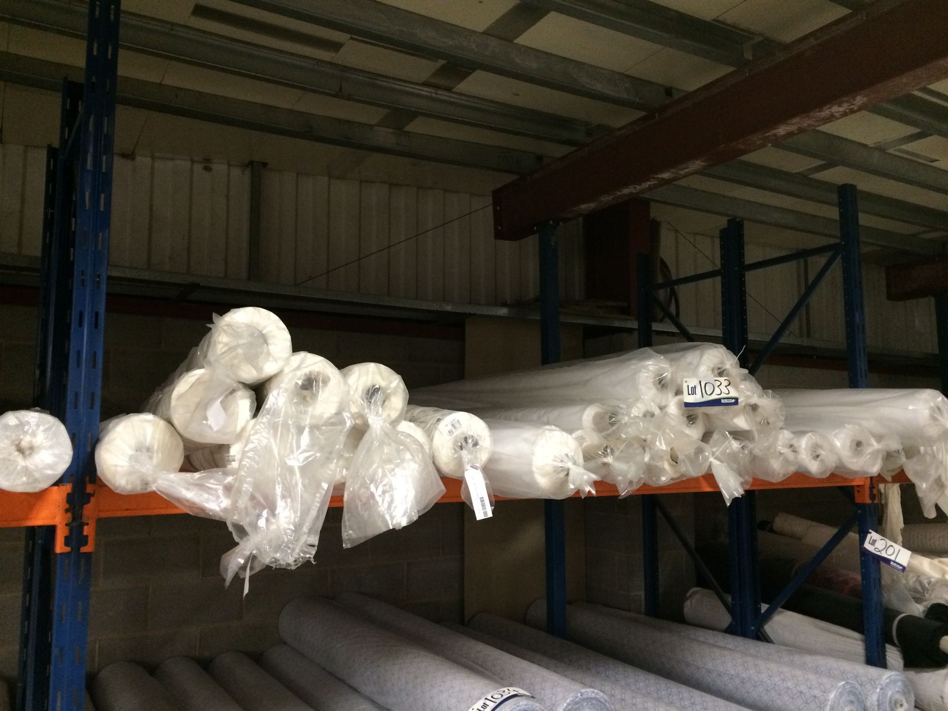 30 Rolls of LEAVES Fabric, ave. length 60m