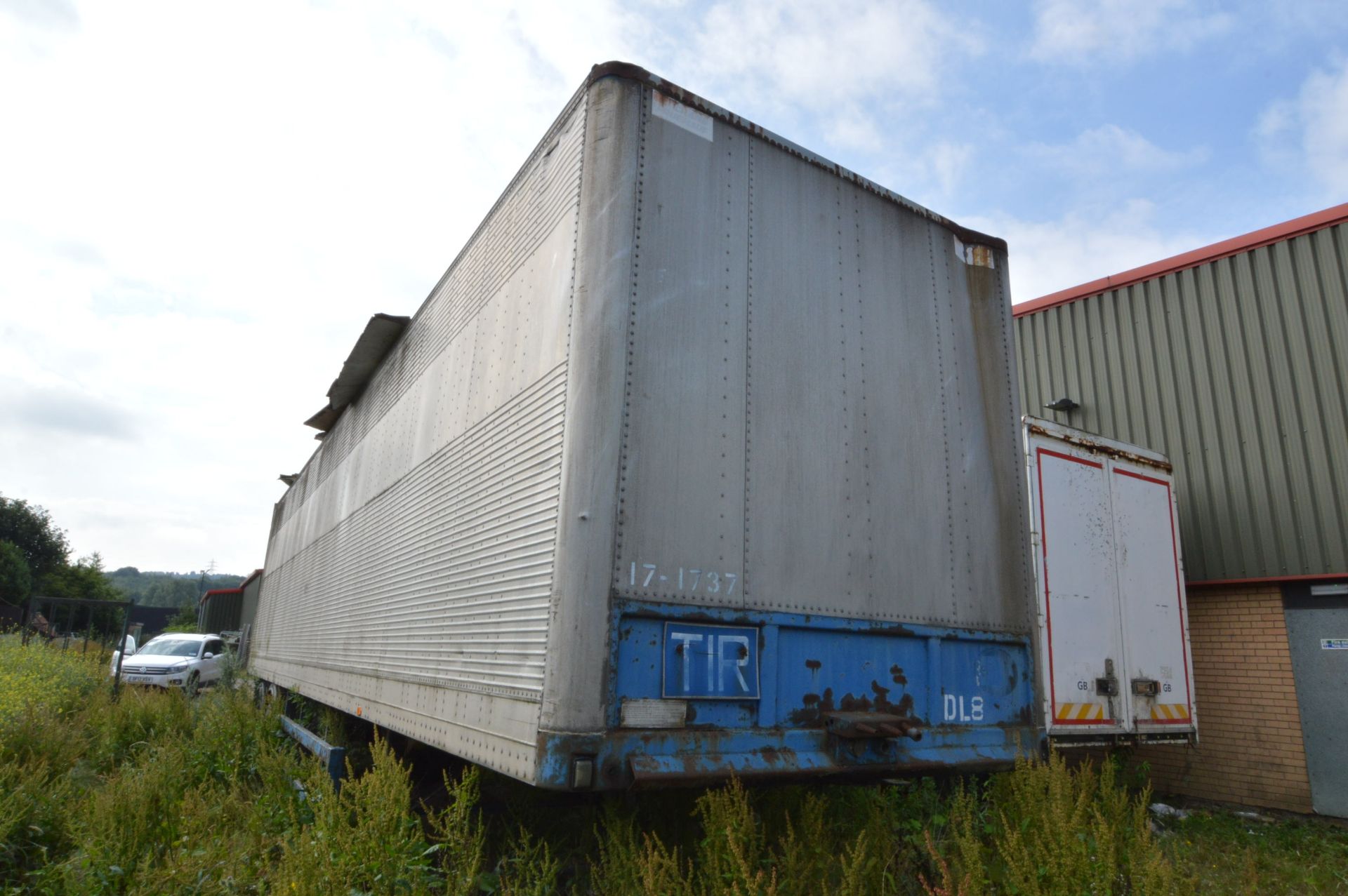 CRANE FRUEHAUF Tandem Axle Box Semi-Trailer, Registration/Identification: A0 55448, With Alloy - Image 2 of 3