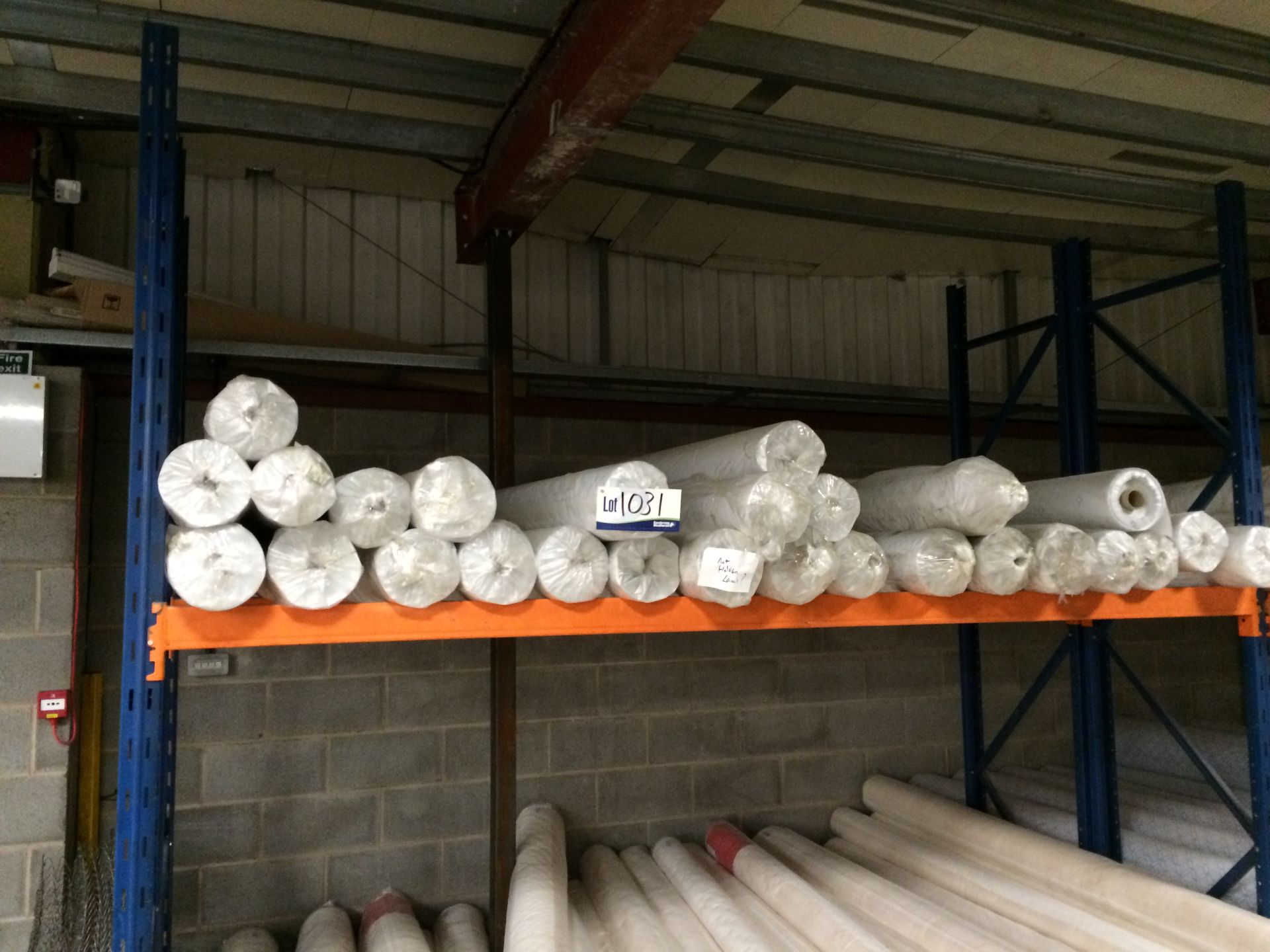27 Rolls of Outer Layer Square Material, ave. length 50m