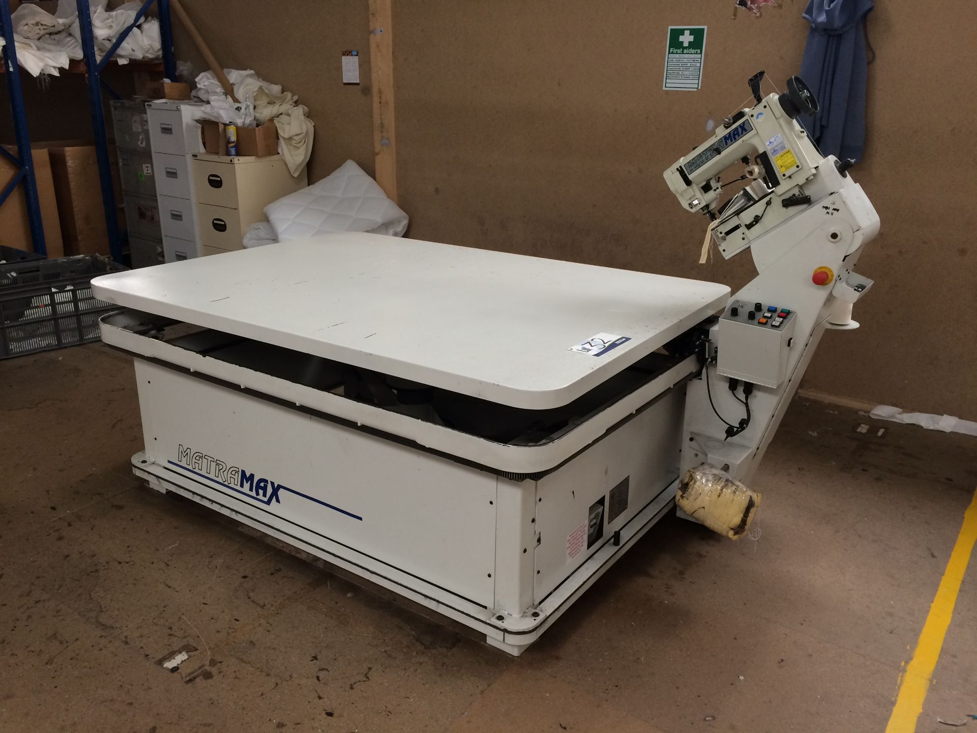 MATRAMAX UTS ST10 Mattress Edge Lockstitch Machine, Serial Number: 2234, Year of Manufacture: