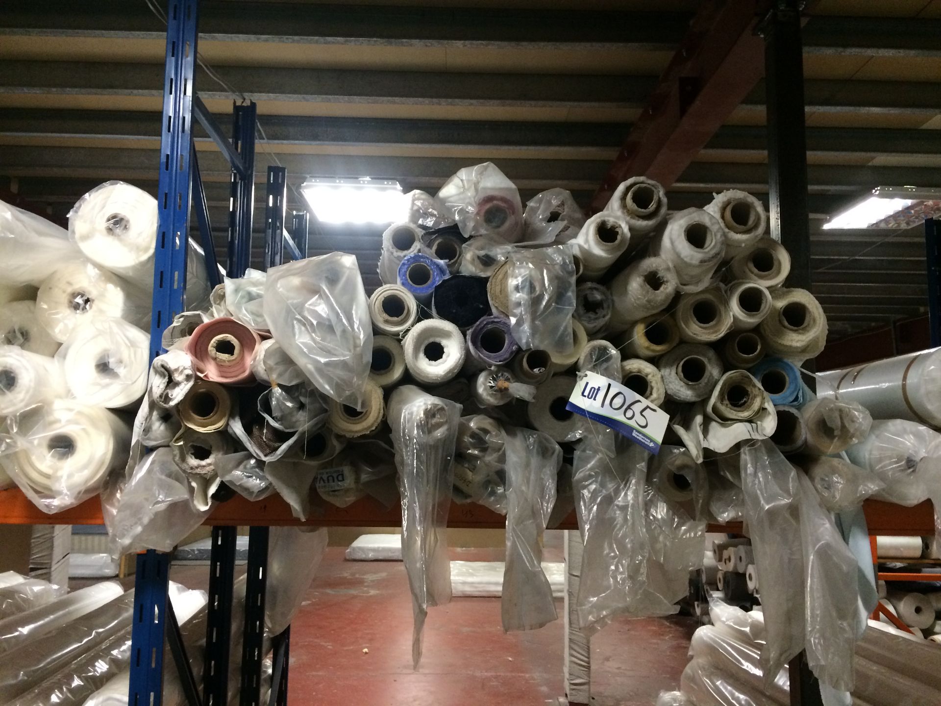 Quantity of Various Rolls of Fabric