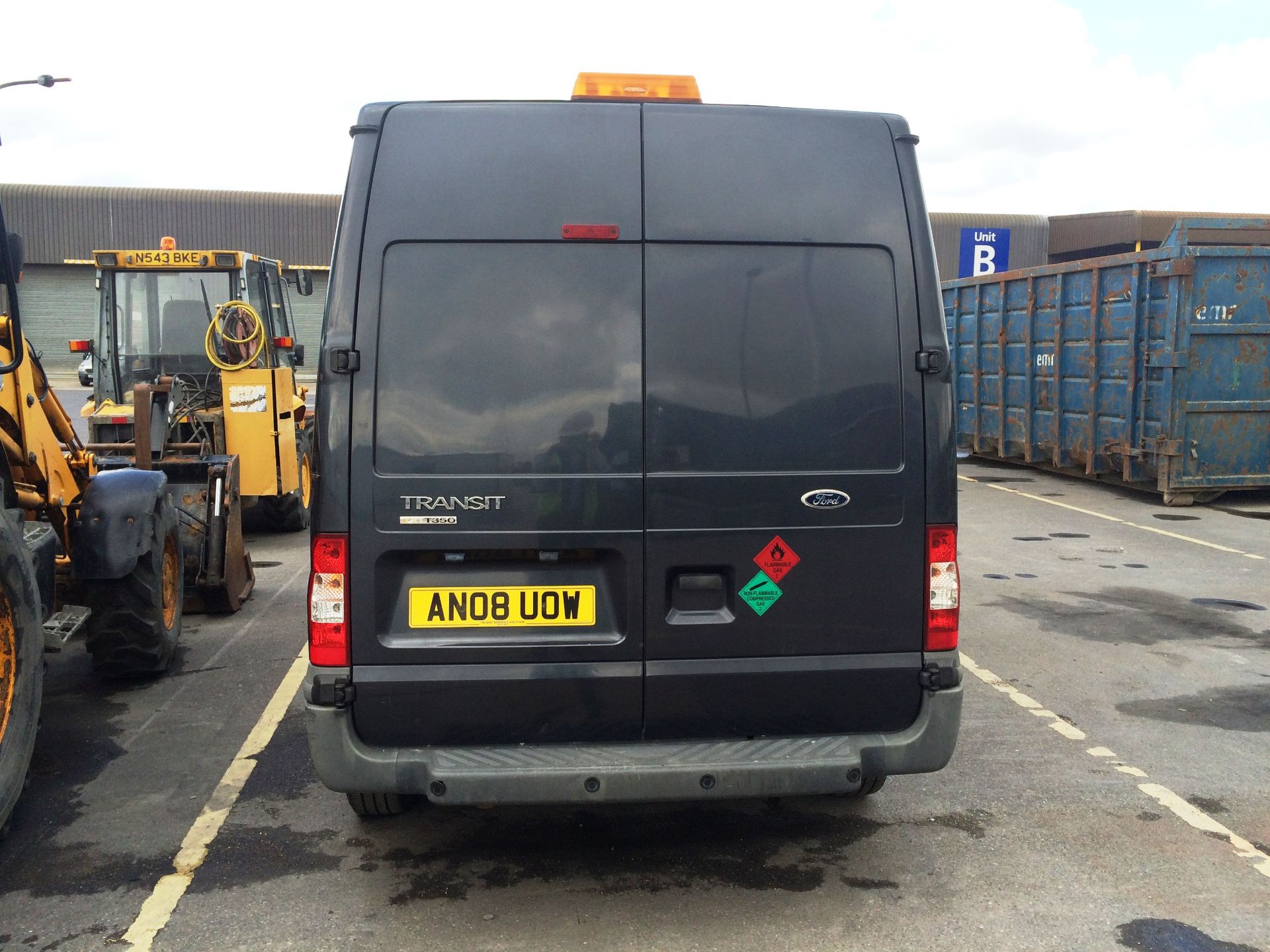 Ford Transit 100 T350 Diesel Panel Van, registration no. AN08 UOW, date first registered 2008, - Image 3 of 3