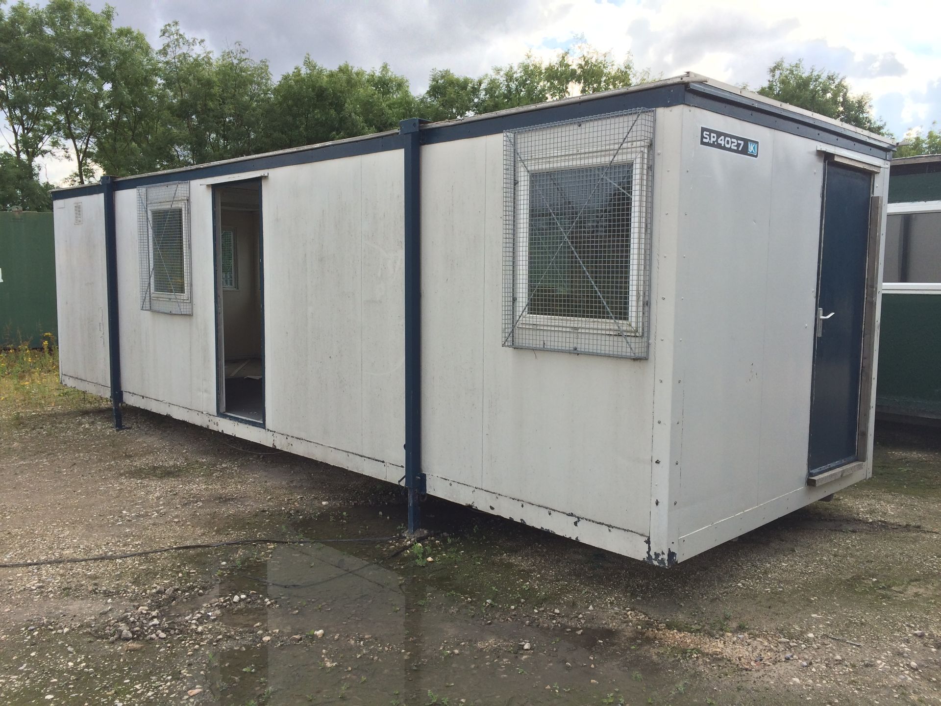 28ft / 8.6m Jack Leg Site Office (plant no. 4027) Situated At Harworth Park, Blyth Road, Harworth,