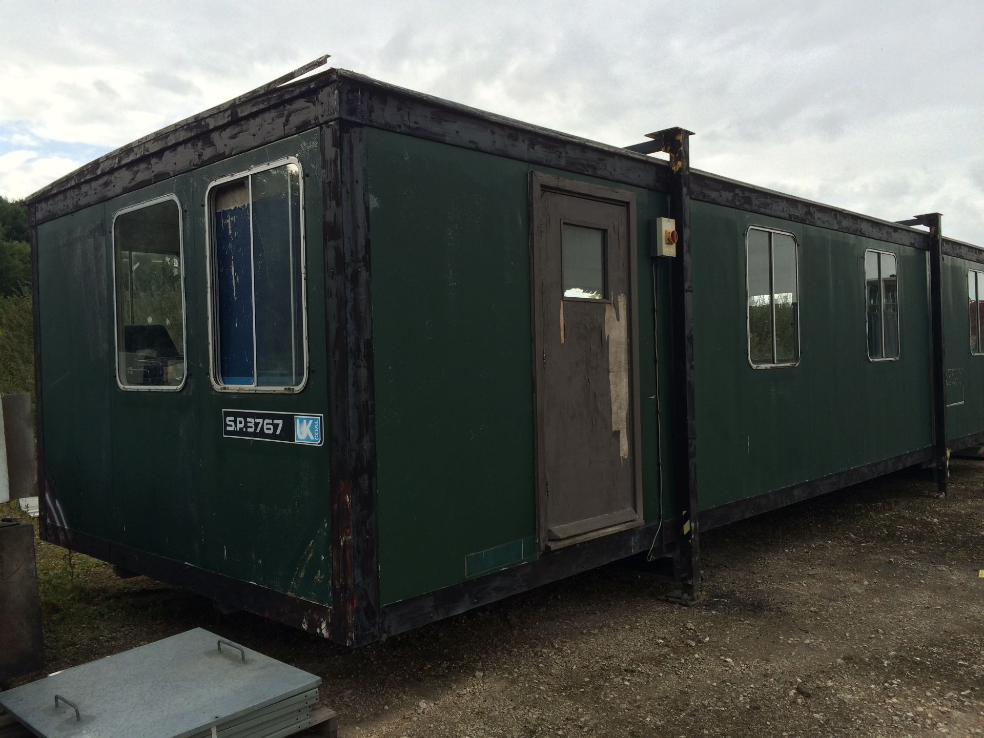 36ft / 11m Jack Leg Site Office (plant no. SP3767) Situated At Harworth Park, Blyth Road,