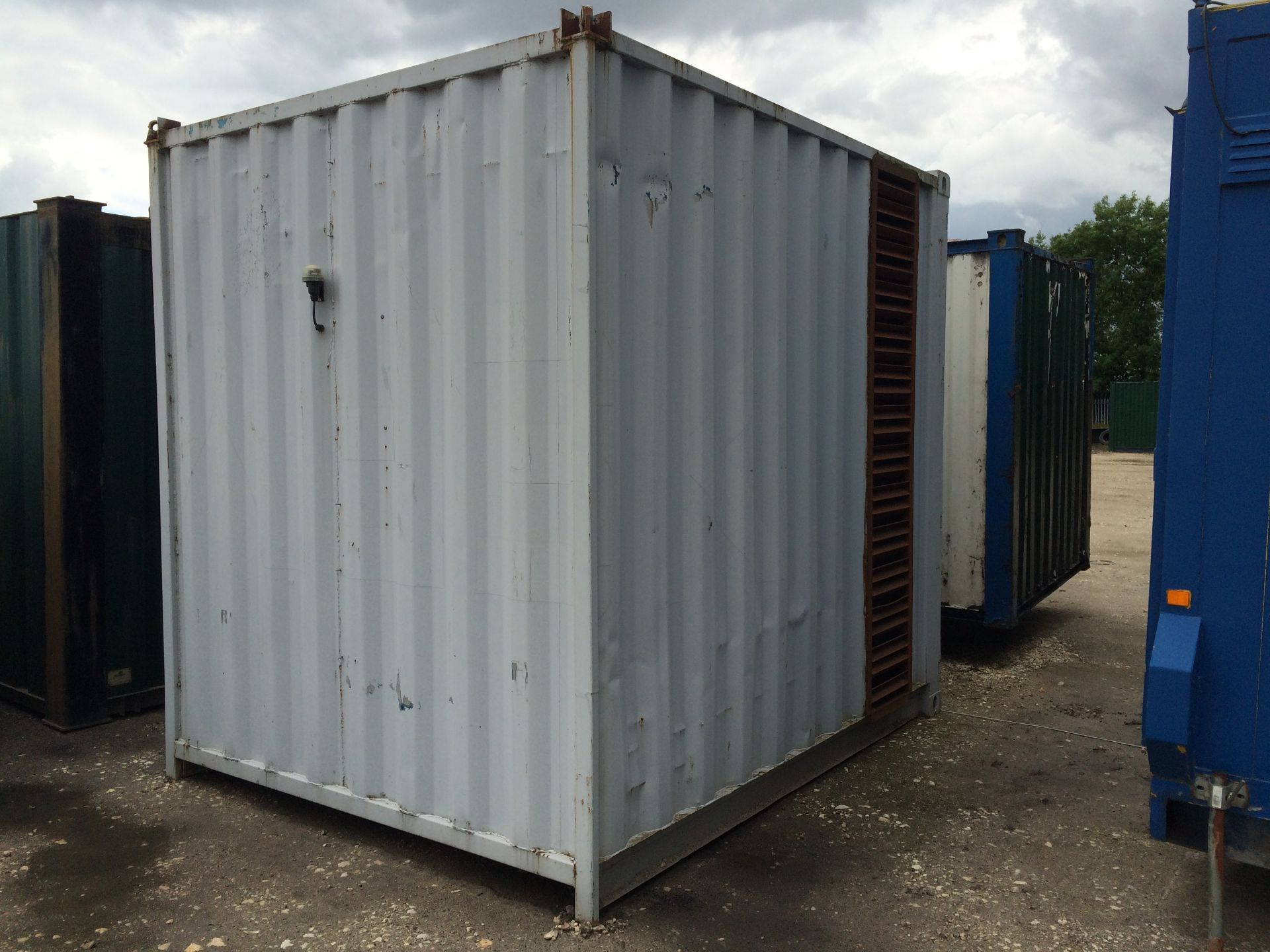 12ft Ventilated Steel Container (plant no. SP1784) Situated At Harworth Park, Blyth Road,