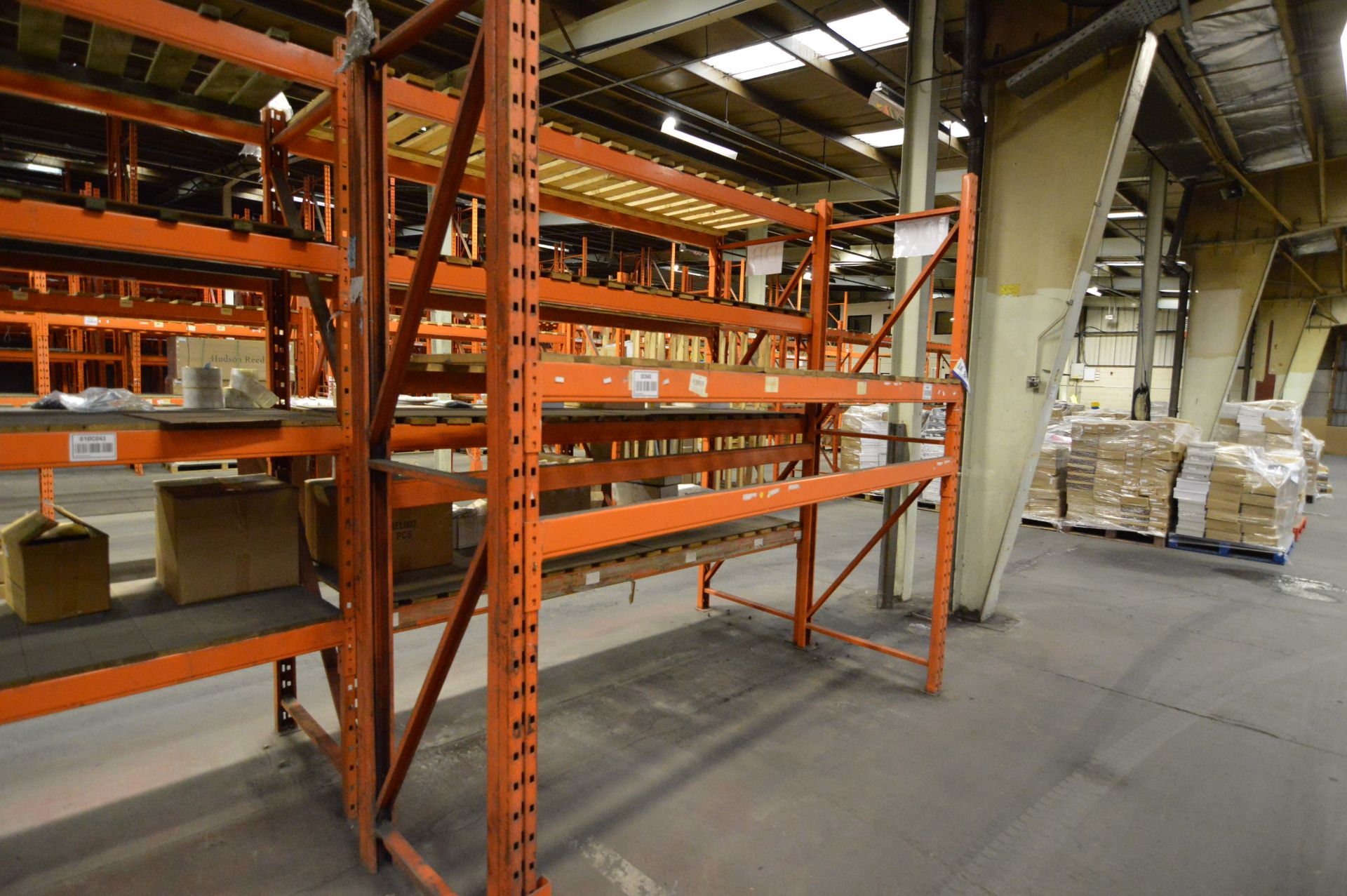 Redirack SD1.70 Single Sided Single Bay Two Tier Pallet Rack, approx. 2.8m long x 900mm x 2.7m high, - Image 2 of 2