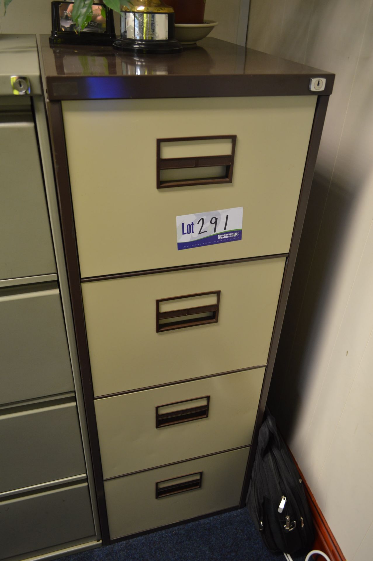 Steel Four Drawer Filing Cabinet (reserve removal to week commencing 4 January 2016)