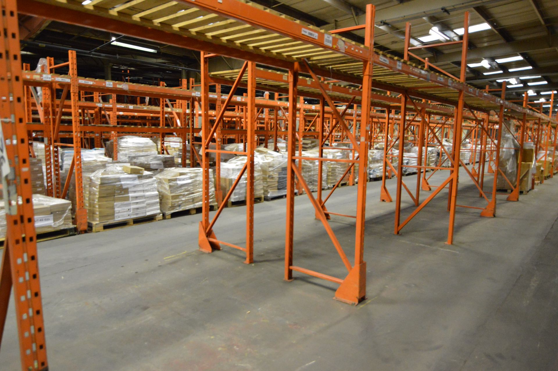 Redirack SD1.70 Single Sided Eight Bay Single Tier Pallet Rack, approx. 21.9m long x 900mm x - Image 2 of 2