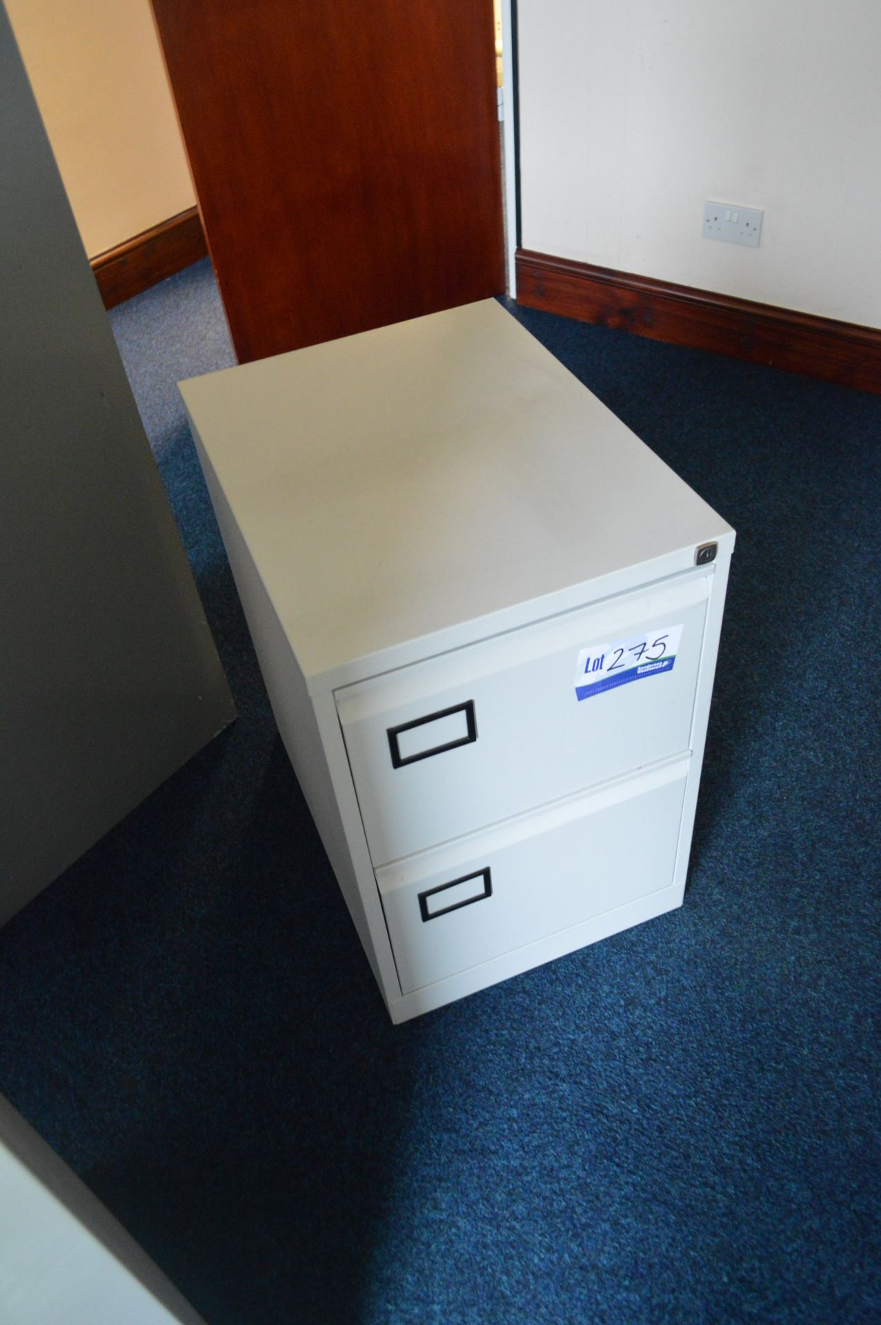 Steel Two Drawer Filing Cabinet